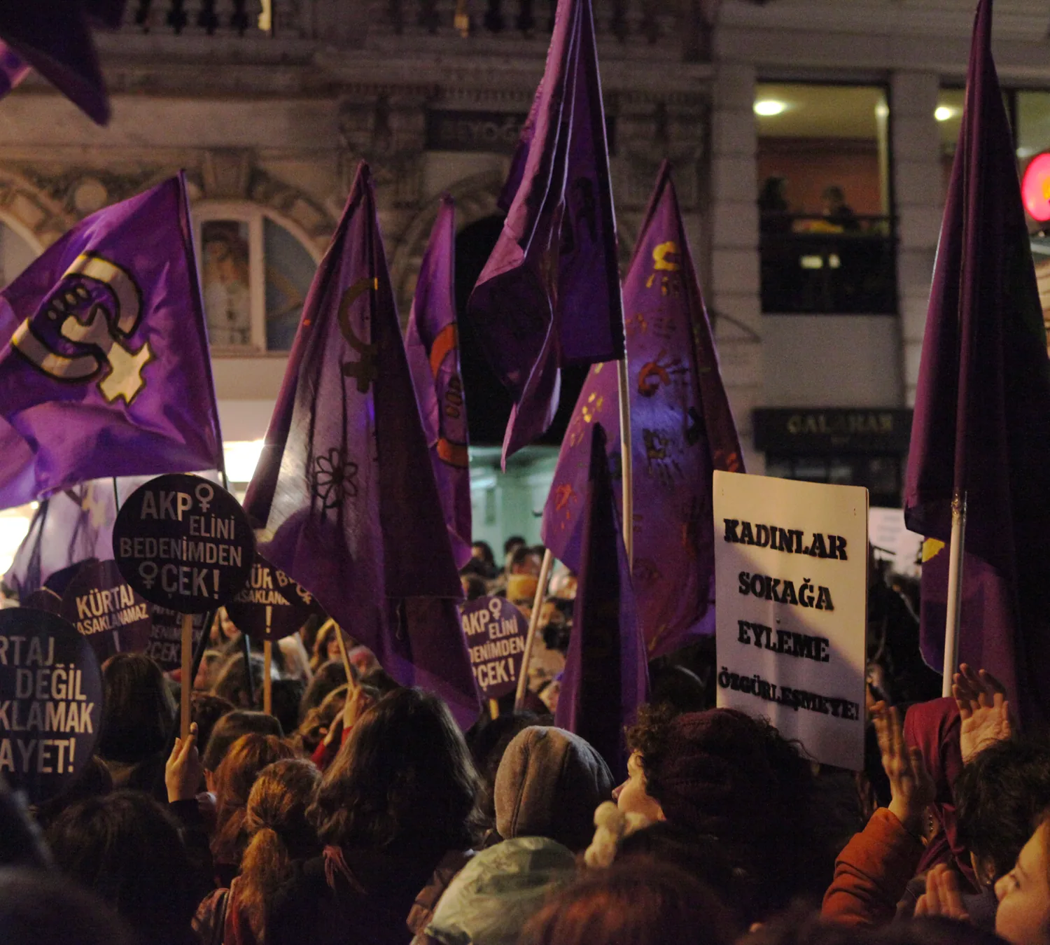 8 Mart Feminist Gece Yürüyüşü / 2013 / Foto: Balca Ergüder