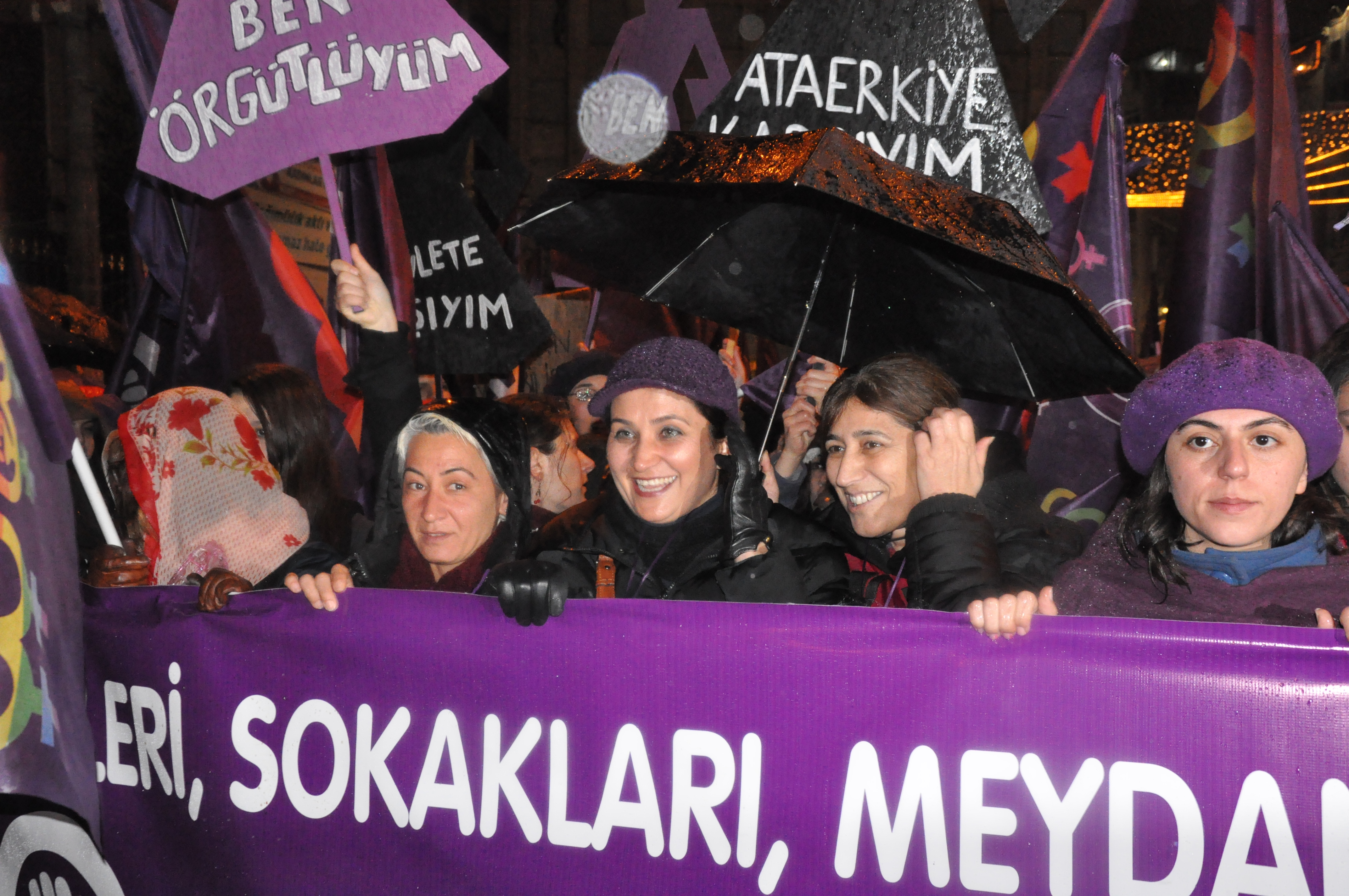 8 Mart Feminist Gece Yürüyüşü / 2014 / Foto: Cumhuriyet Arşivi