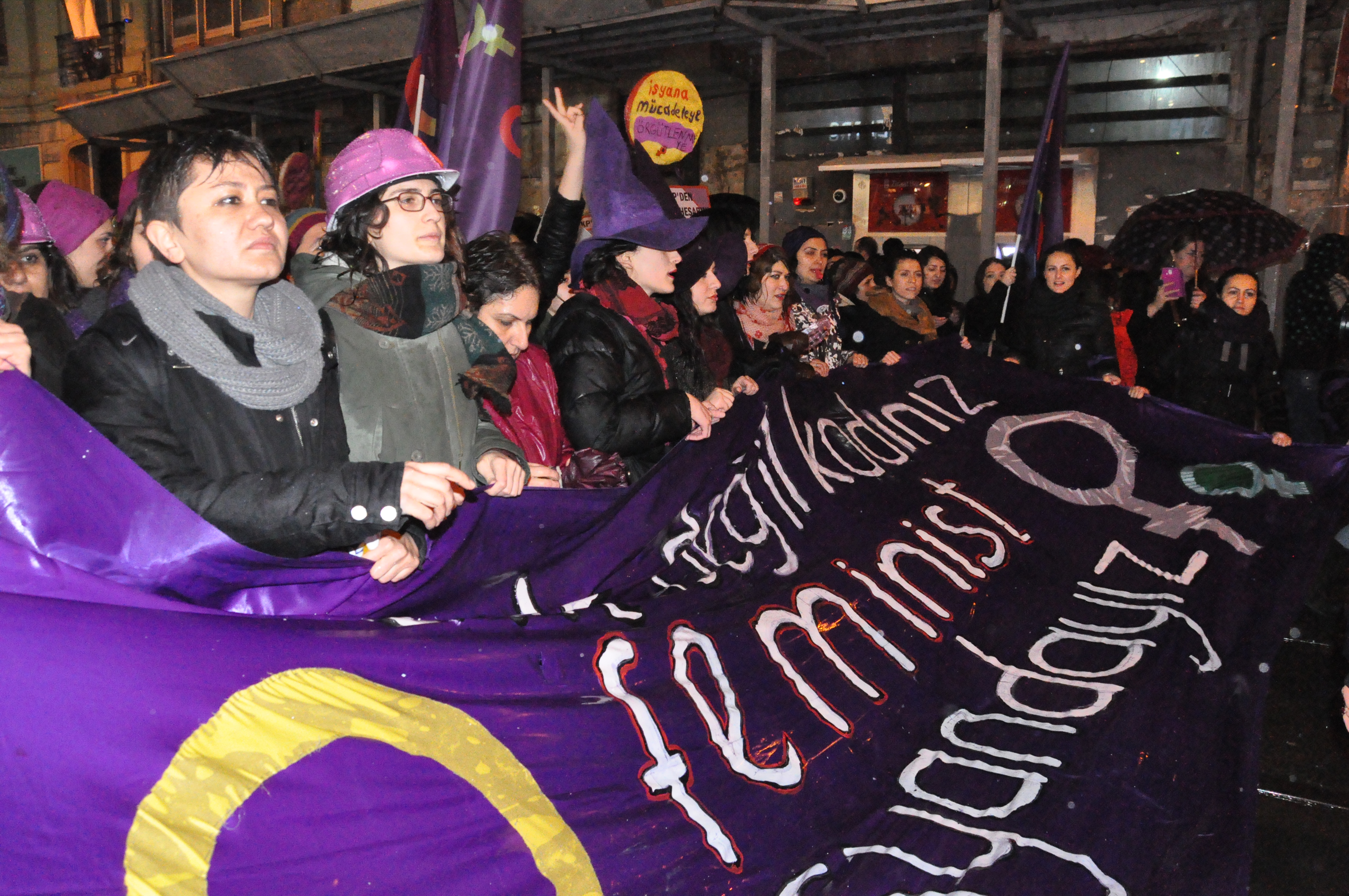 8 Mart Feminist Gece Yürüyüşü / 2014 / Foto: Cumhuriyet Arşivi