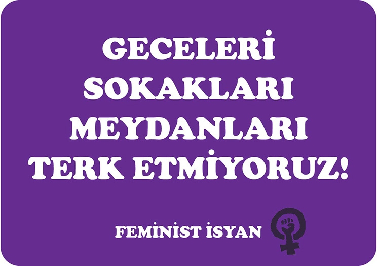 8 Mart Feminist Gece Yürüyüşü / 2014 / Stickerlar