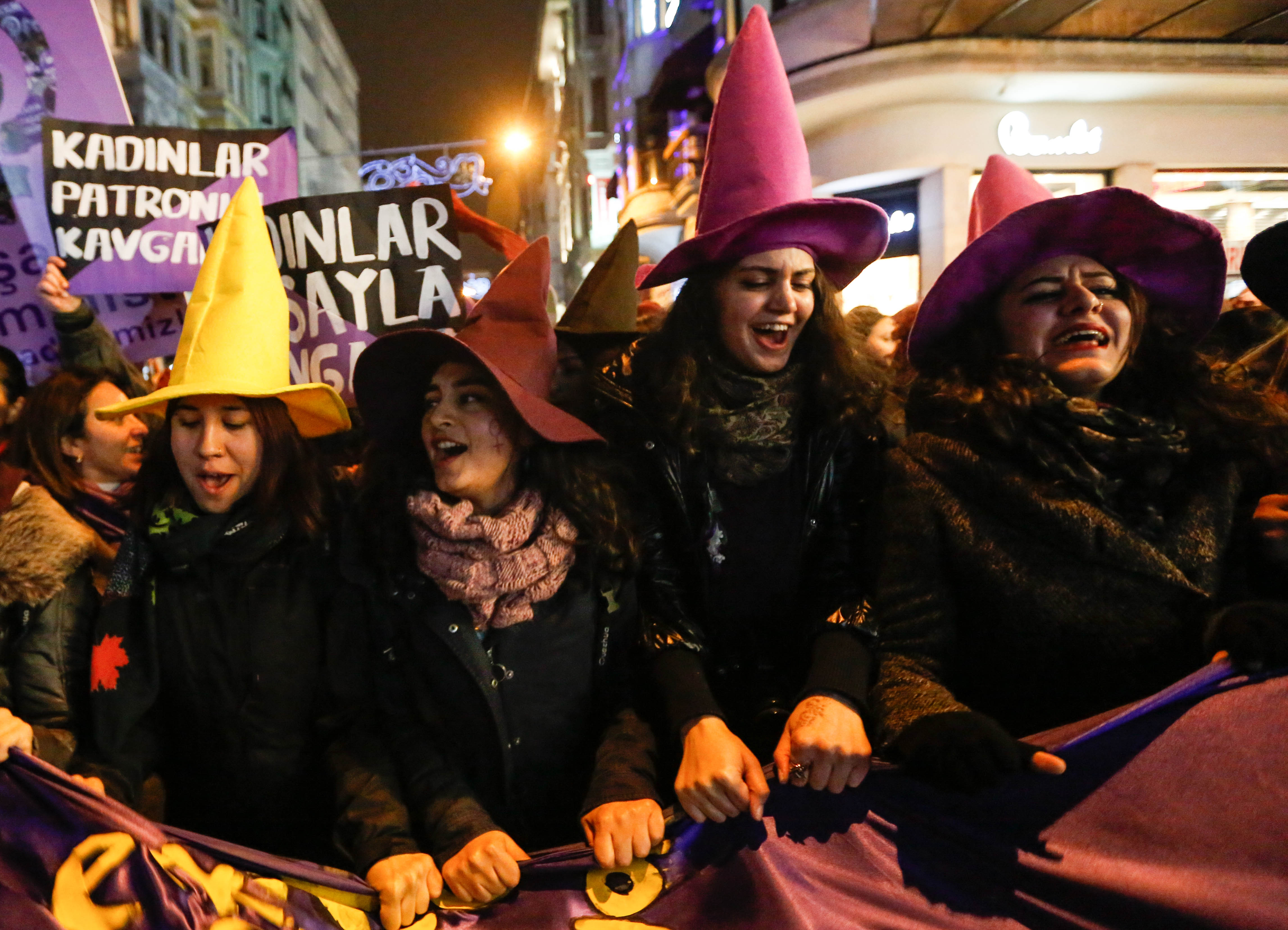 8 Mart Feminist Gece Yürüyüşü / 2015 / Foto: Cumhuriyet Arşivi
