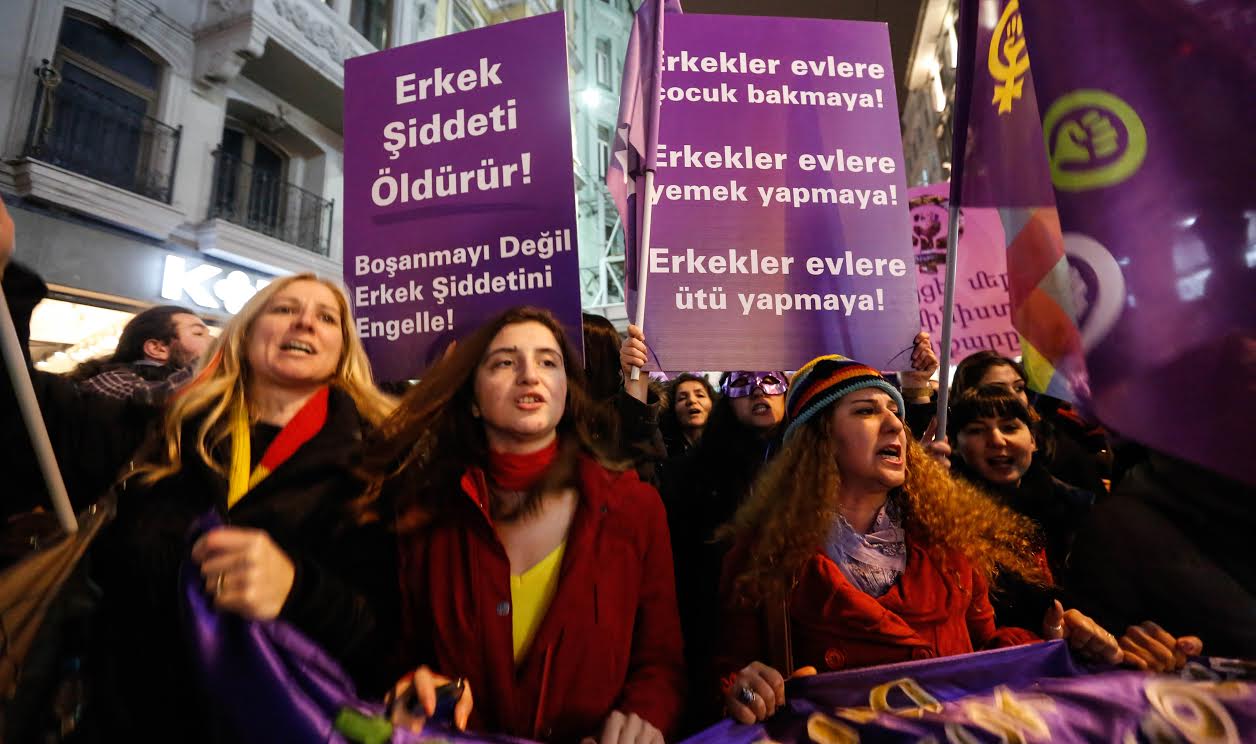 8 Mart Feminist Gece Yürüyüşü / 2015 / Foto: Cumhuriyet Arşivi