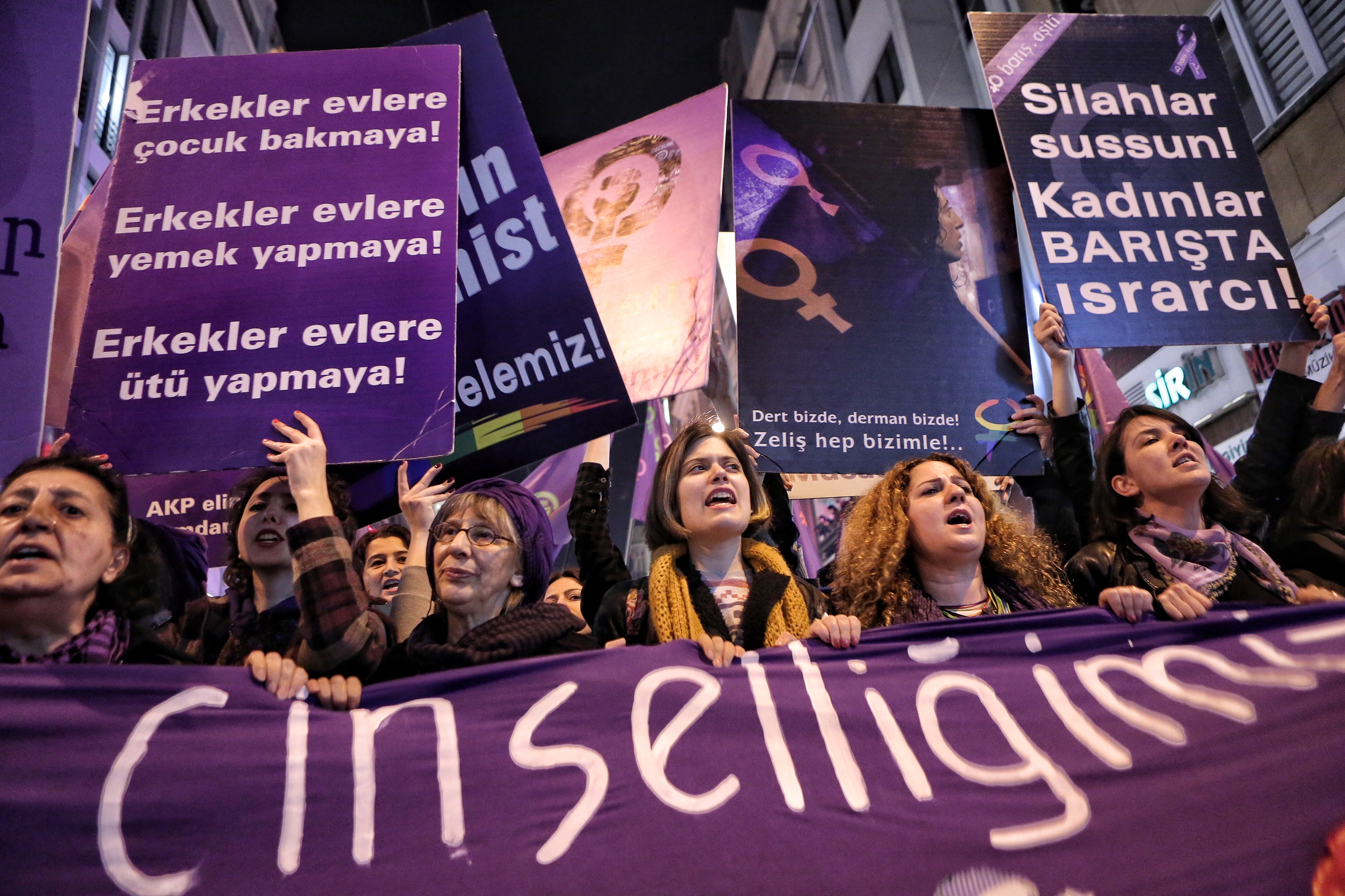 8 Mart Feminist Gece Yürüyüşü / 2016 / Foto: Cumhuriyet Arşivi