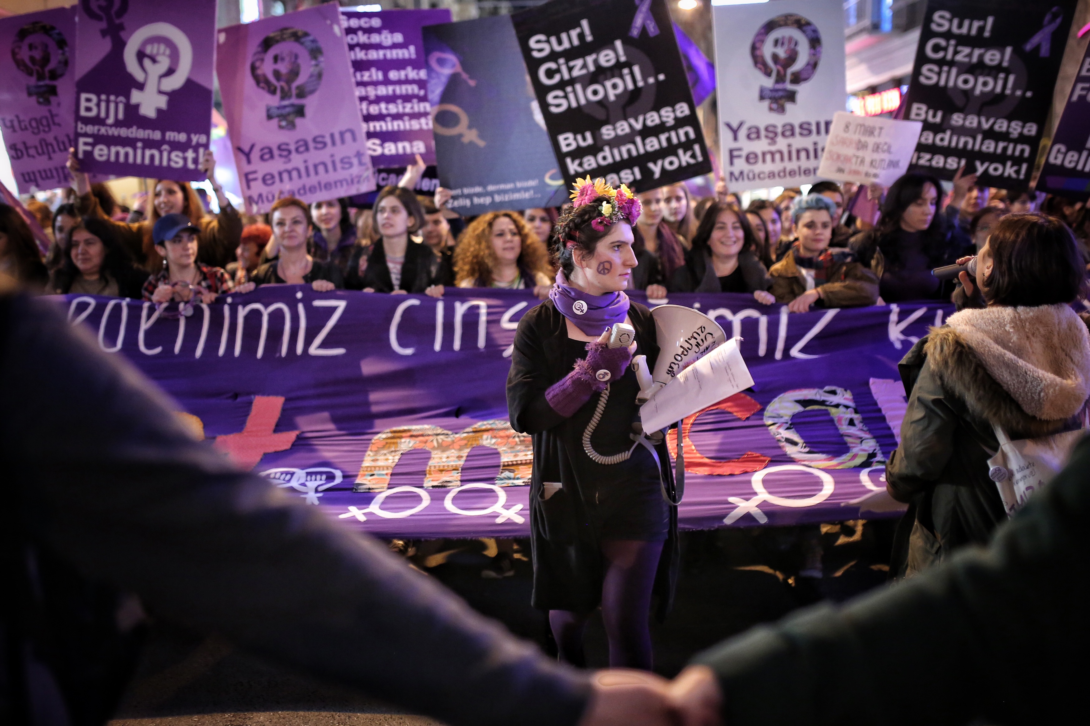 8 Mart Feminist Gece Yürüyüşü / 2016 / Foto: Cumhuriyet Arşivi