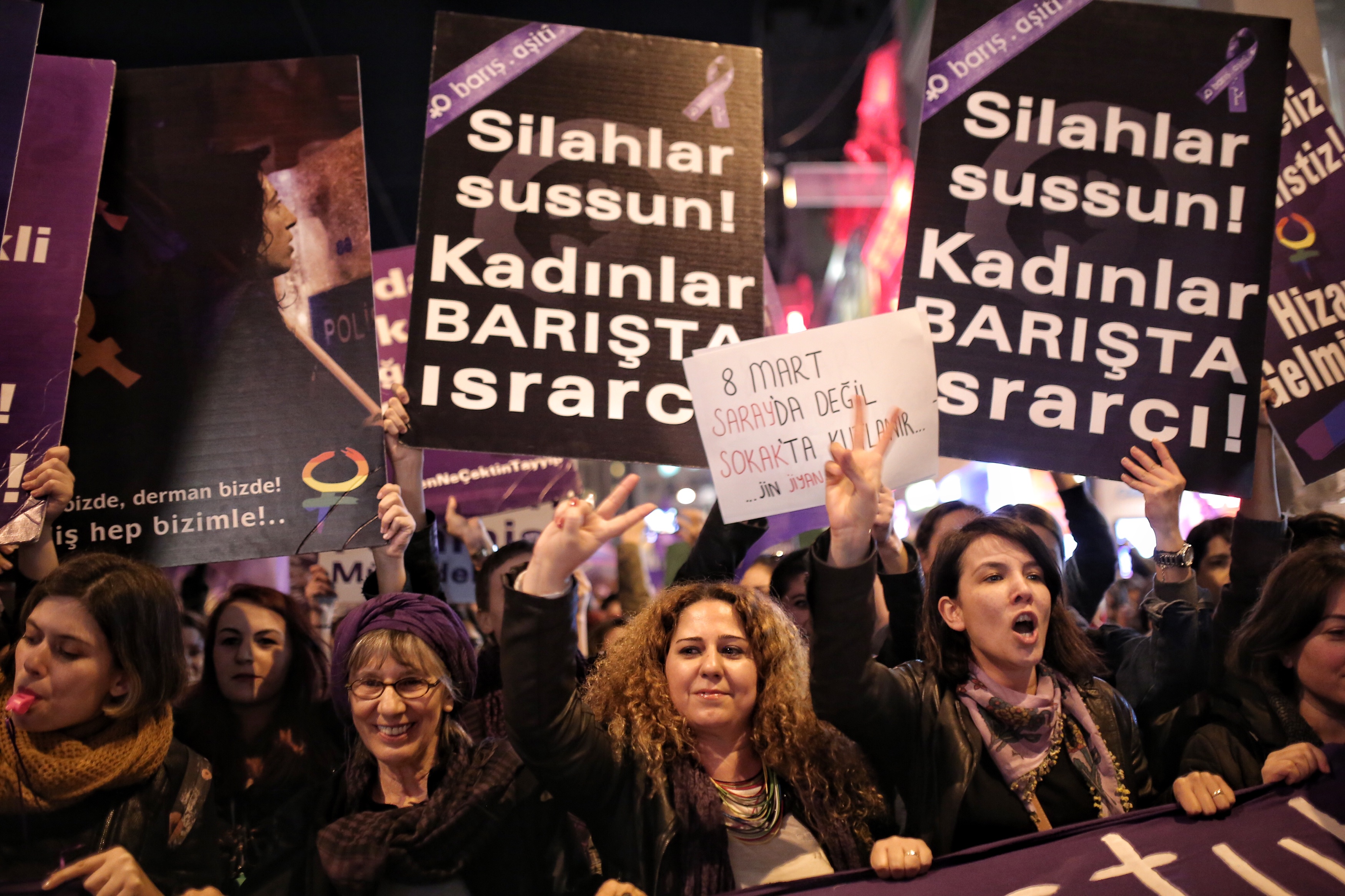 8 Mart Feminist Gece Yürüyüşü / 2016 / Foto: Cumhuriyet Arşivi