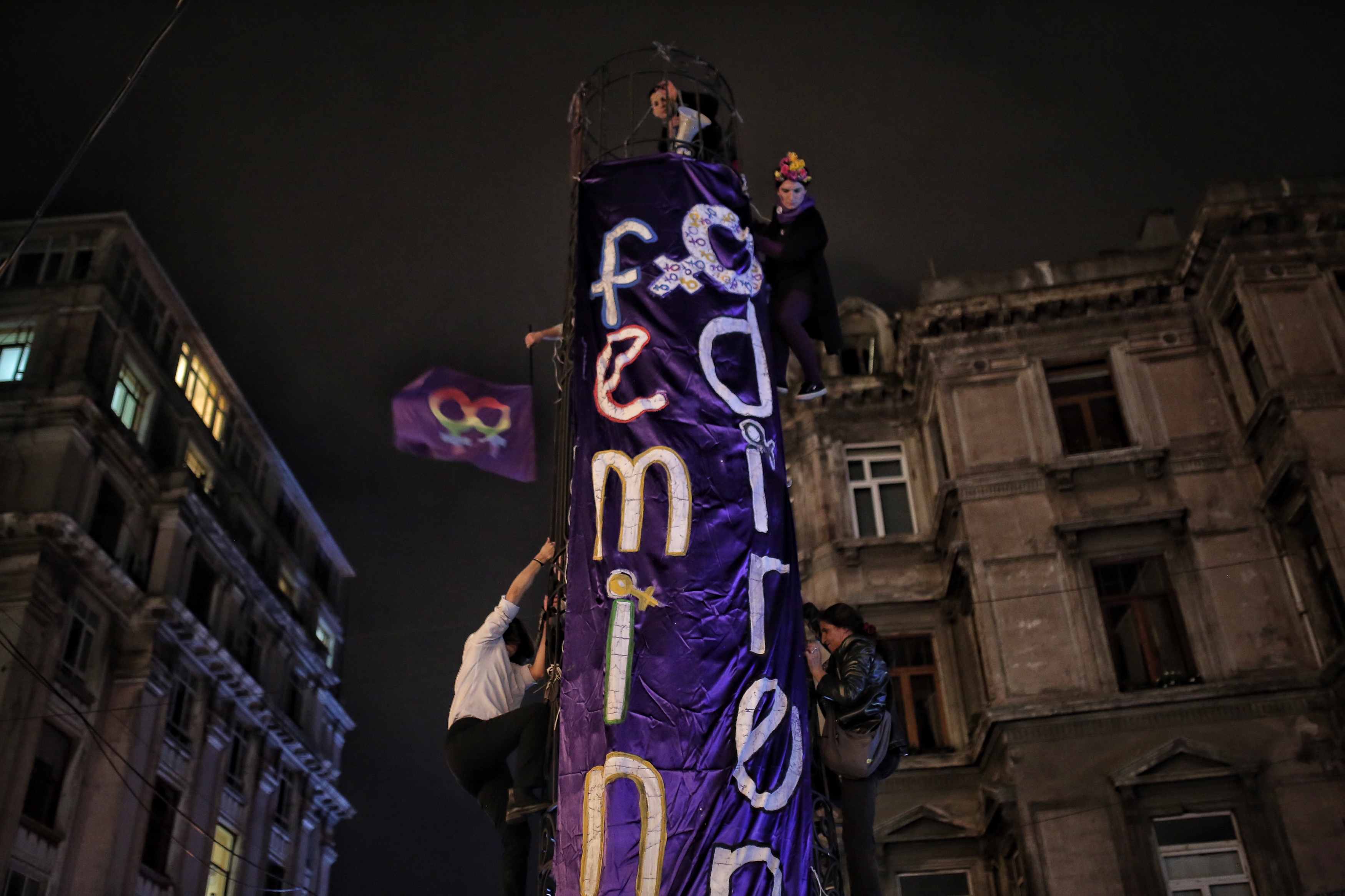 8 Mart Feminist Gece Yürüyüşü / 2016 / Foto: Cumhuriyet Arşivi