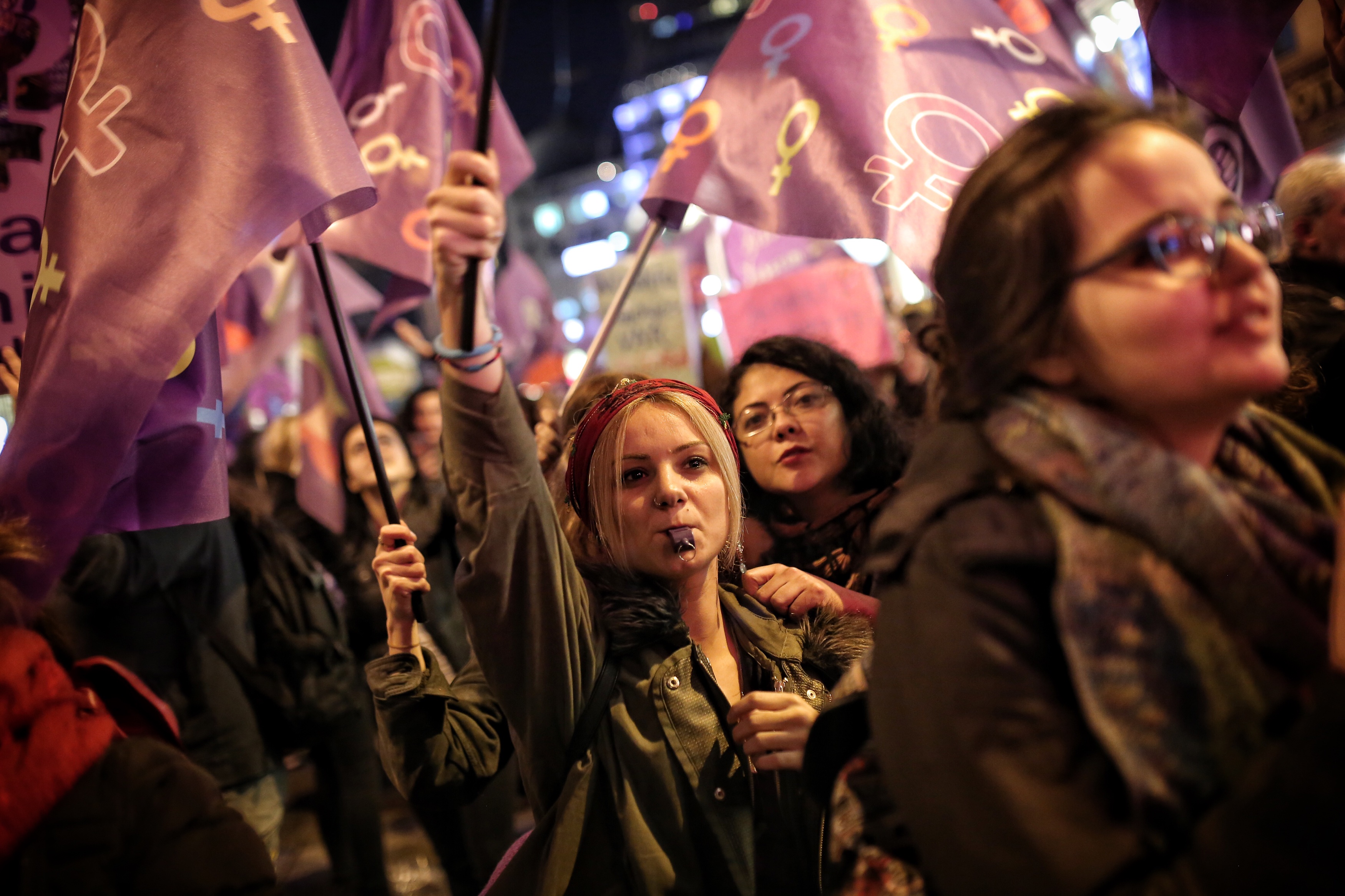 8 Mart Feminist Gece Yürüyüşü / 2016 / Foto: Cumhuriyet Arşivi