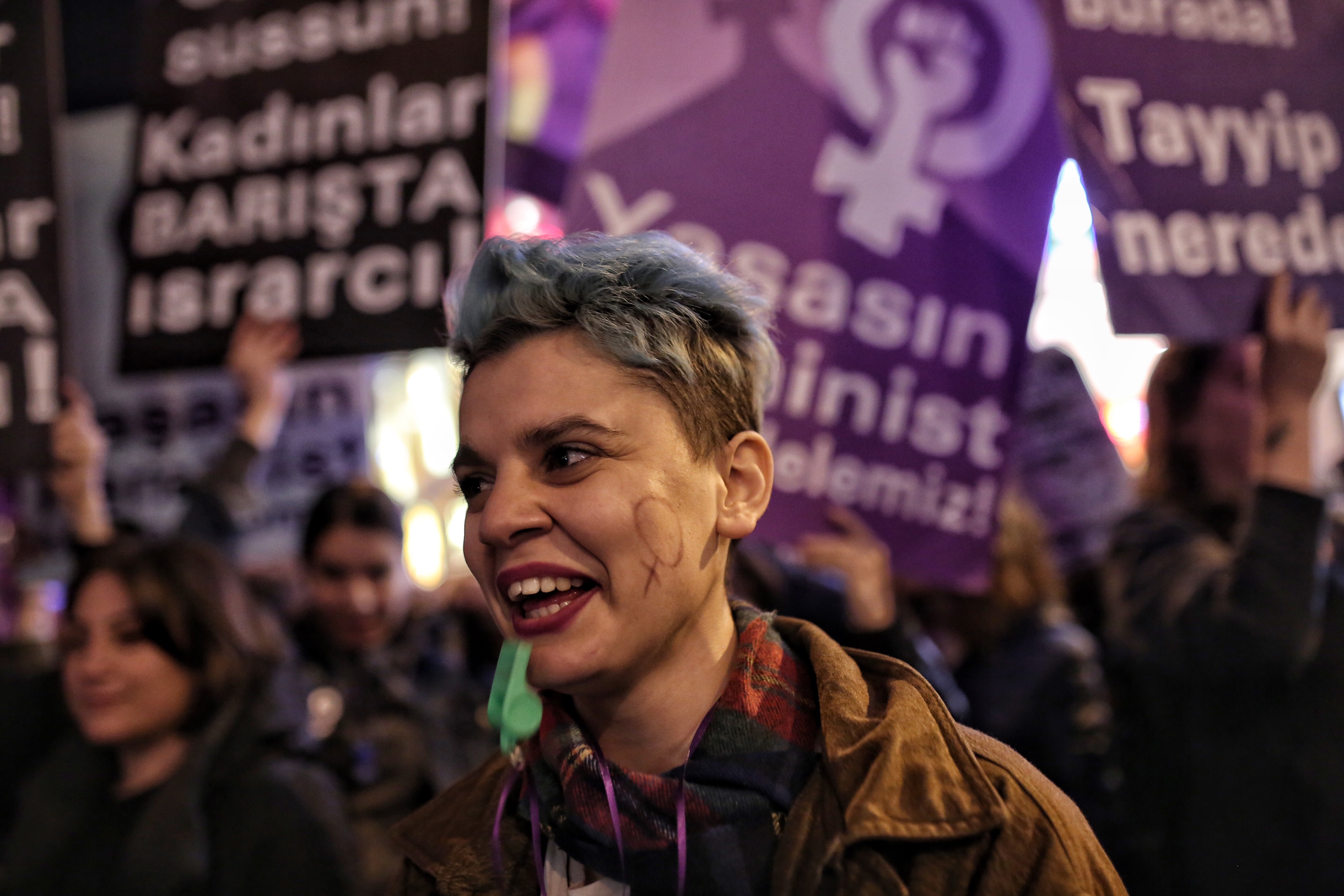 8 Mart Feminist Gece Yürüyüşü / 2016 / Foto: Cumhuriyet Arşivi