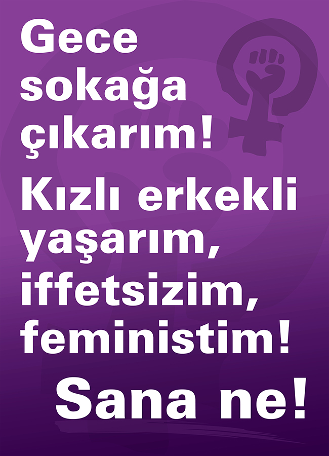 8 Mart Feminist Gece Yürüyüşü / 2016 / Fotobloklar