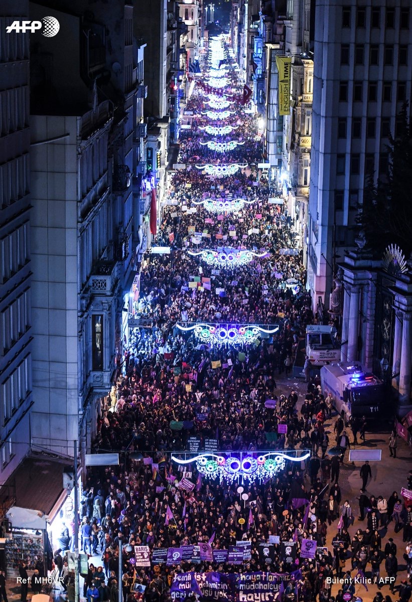 8 Mart Feminist Gece Yürüyüşü / 2017 / Foto: Bülent Kılıç