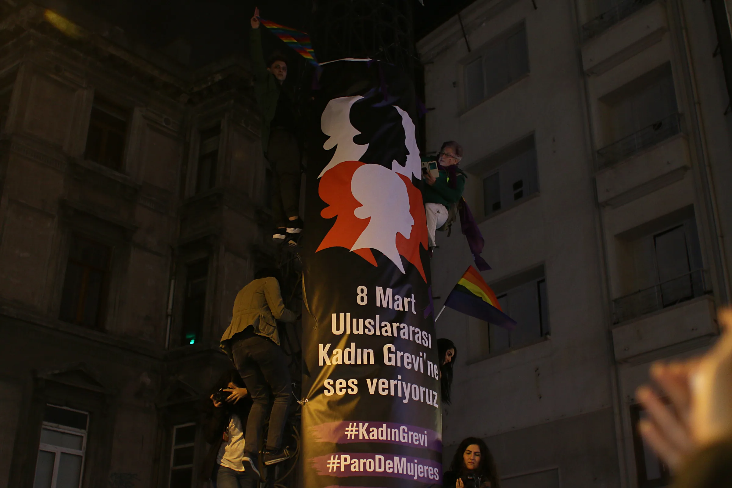 8 Mart Feminist Gece Yürüyüşü / 2017 / Foto: Switla İlchenko