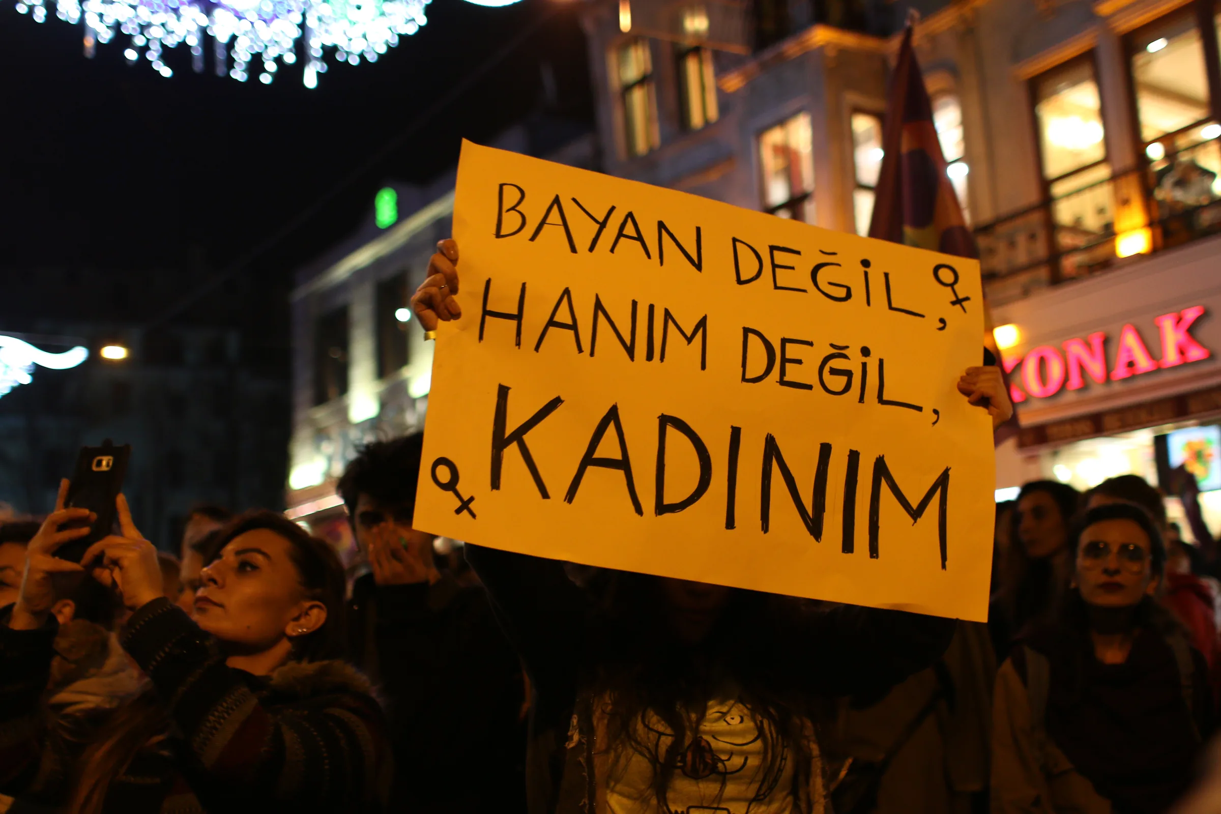 8 Mart Feminist Gece Yürüyüşü / 2017 / Foto: Switla İlchenko