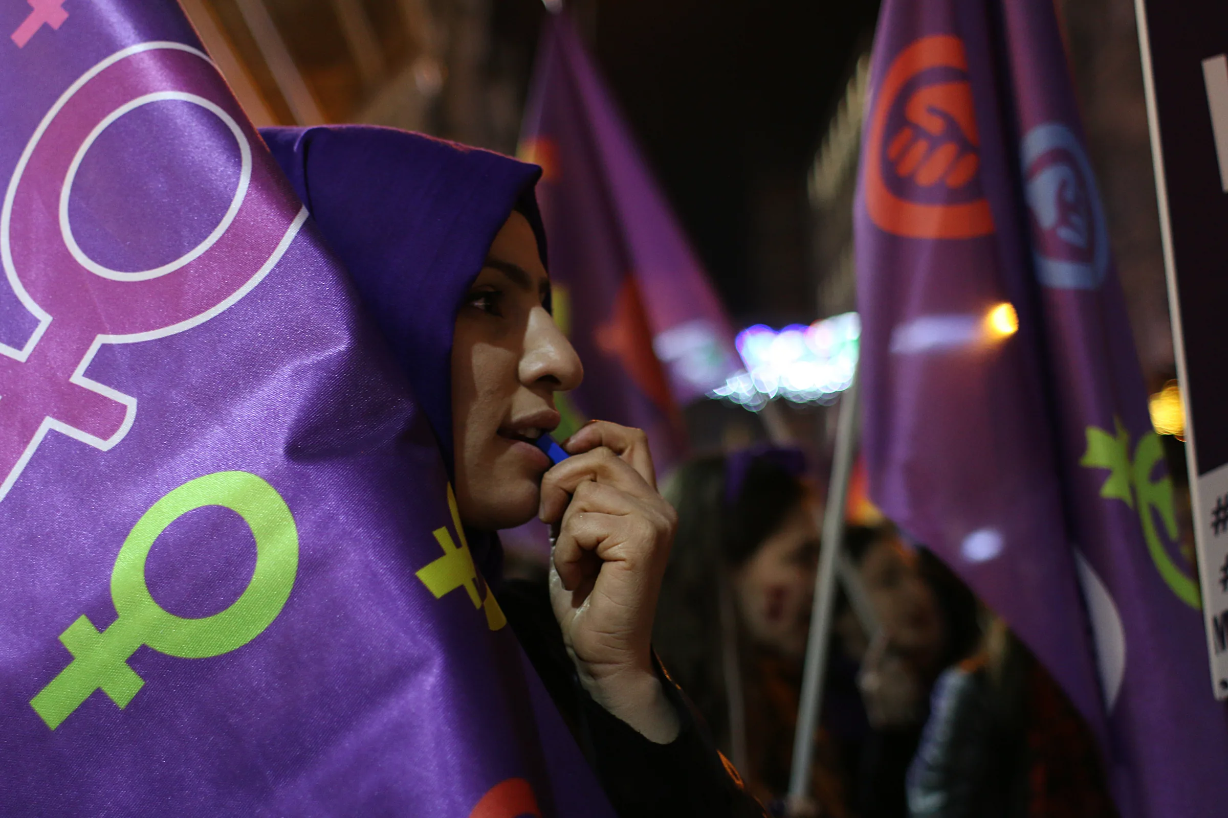8 Mart Feminist Gece Yürüyüşü / 2017 / Foto: Switla İlchenko