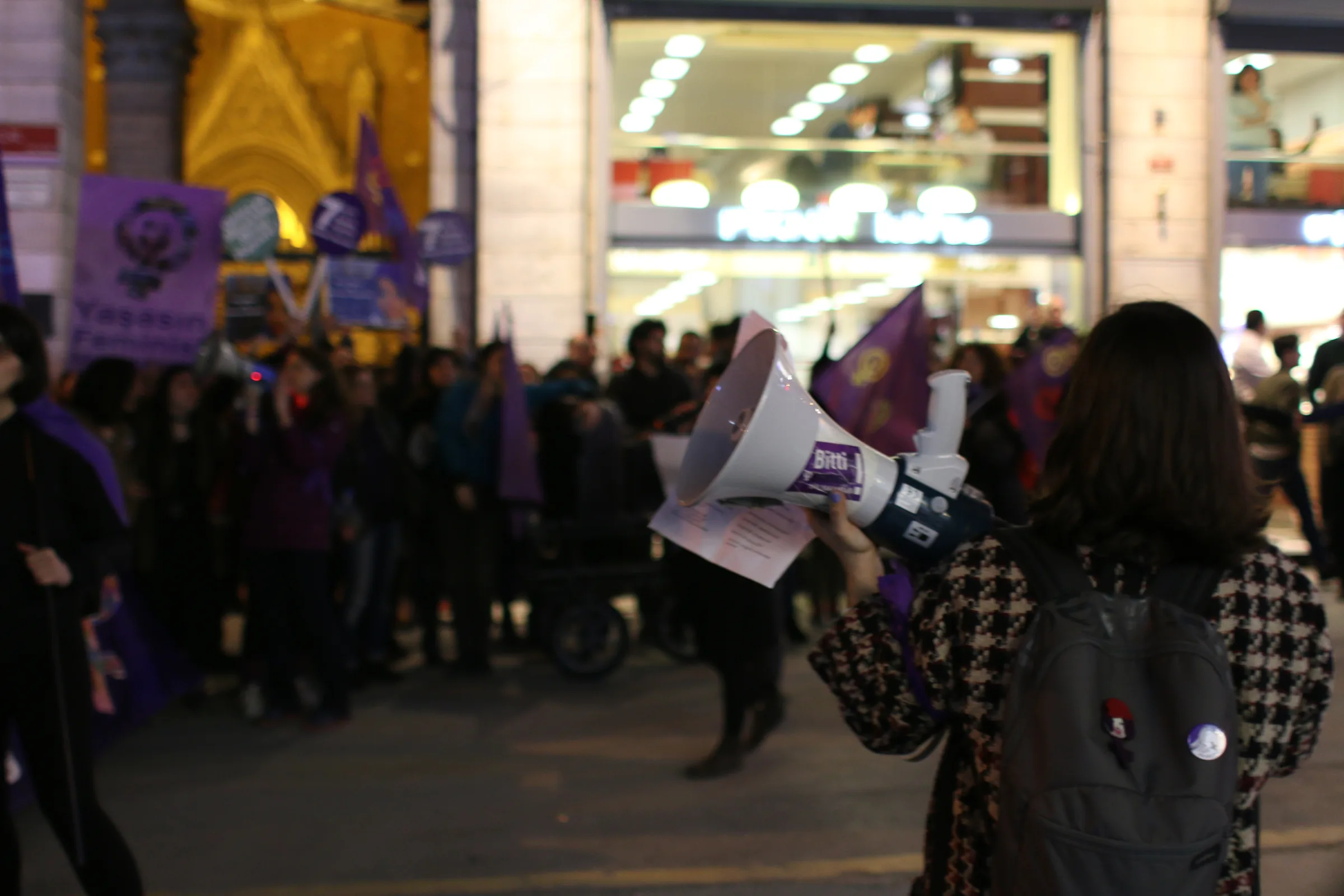 8 Mart Feminist Gece Yürüyüşü / 2017 / Foto: Switla İlchenko