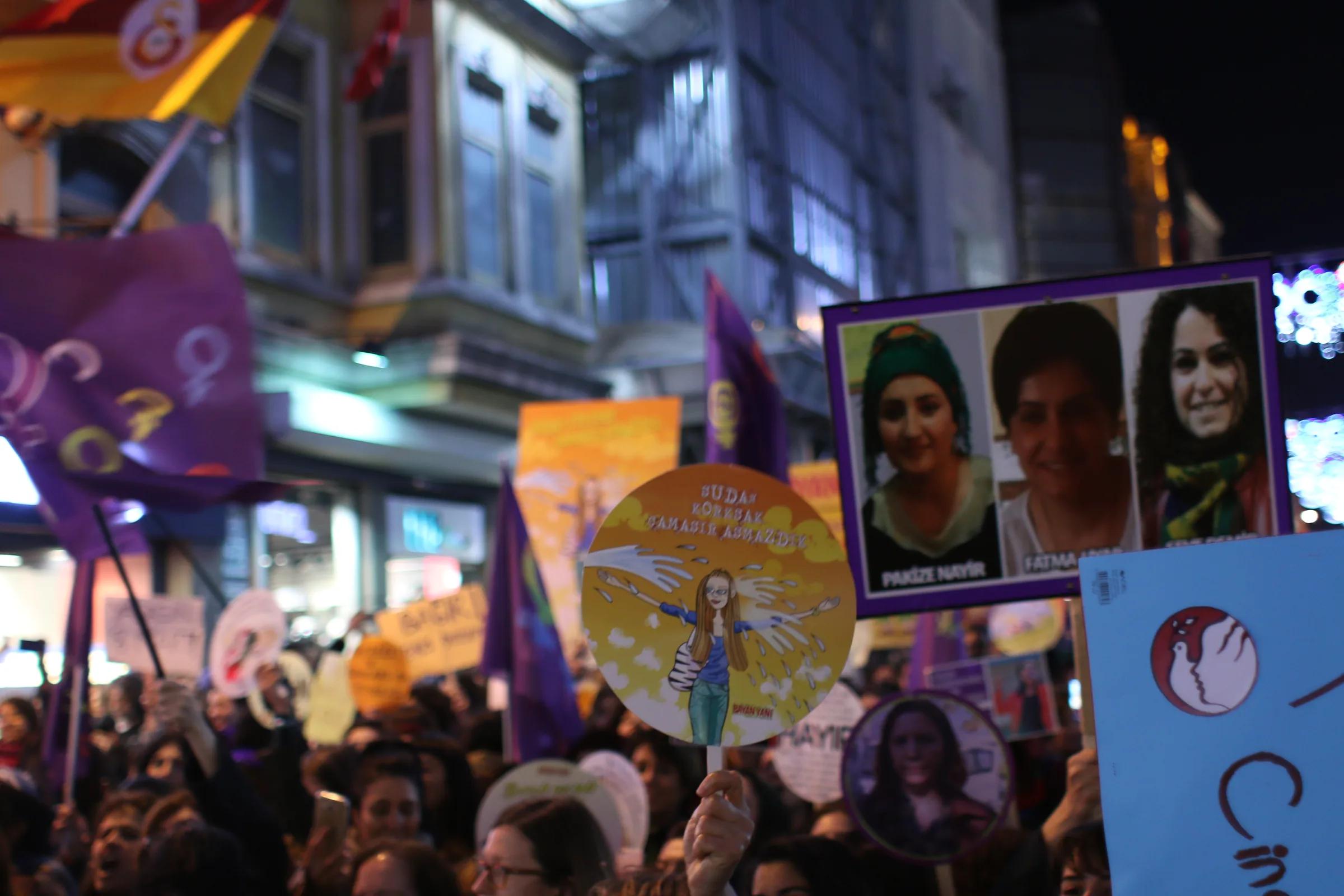 8 Mart Feminist Gece Yürüyüşü / 2017 / Foto: Switla İlchenko