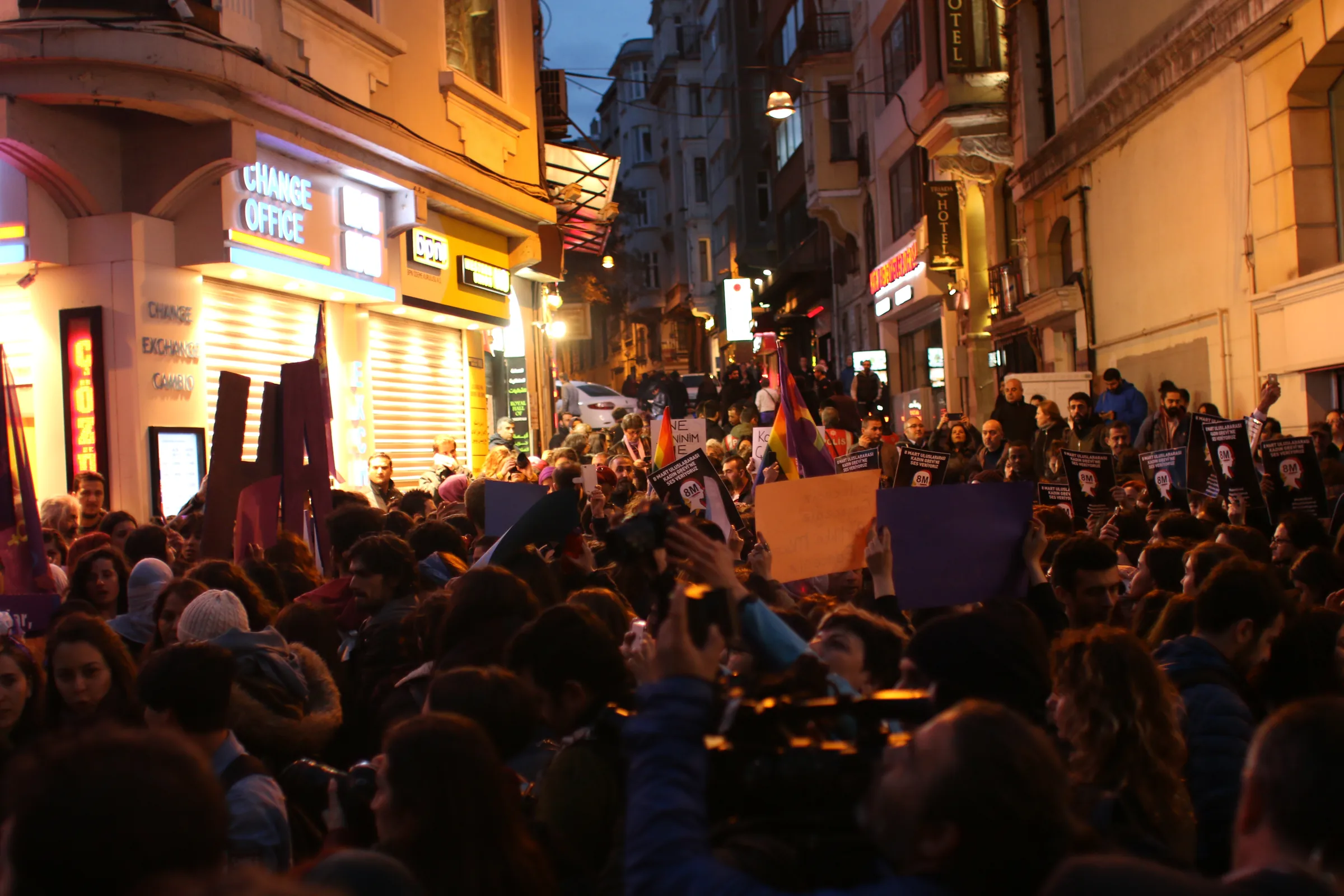 8 Mart Feminist Gece Yürüyüşü / 2017 / Foto: Switla İlchenko