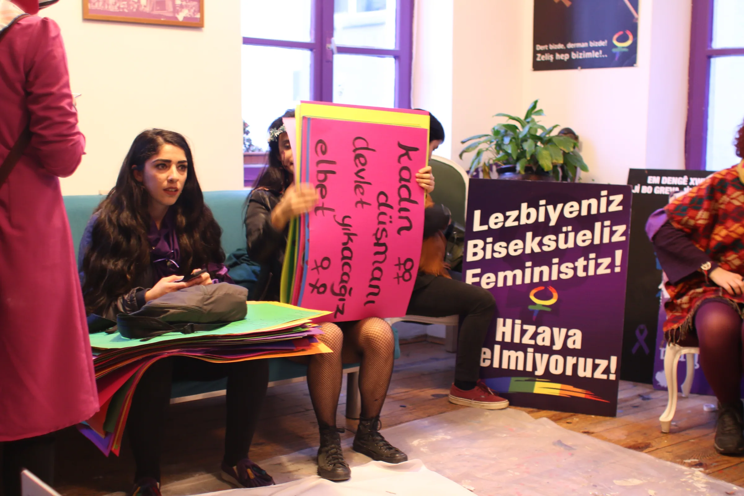 8 Mart Feminist Gece Yürüyüşü / 2017 / Foto: Switla İlchenko