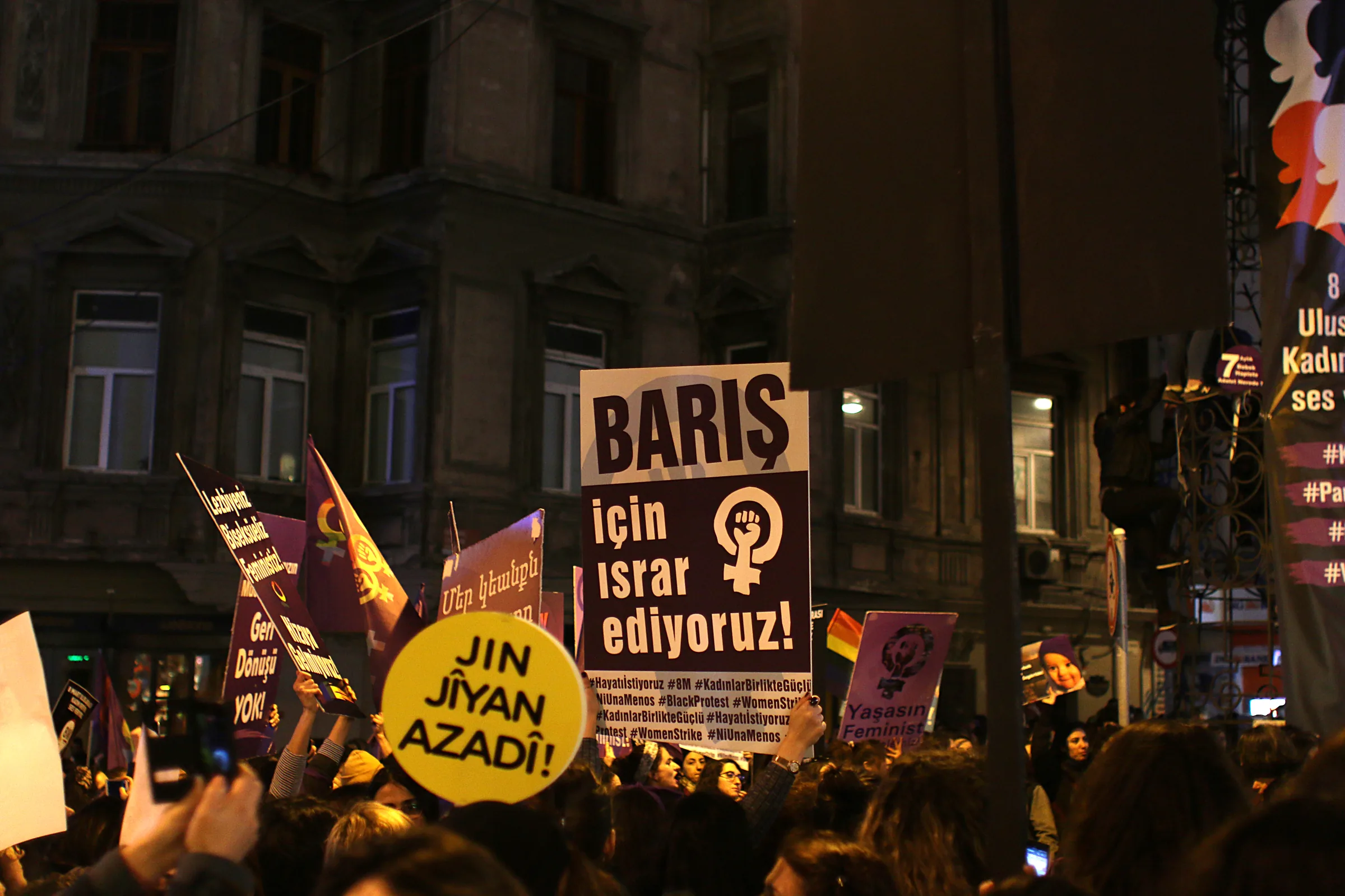 8 Mart Feminist Gece Yürüyüşü / 2017 / Foto: Switla İlchenko