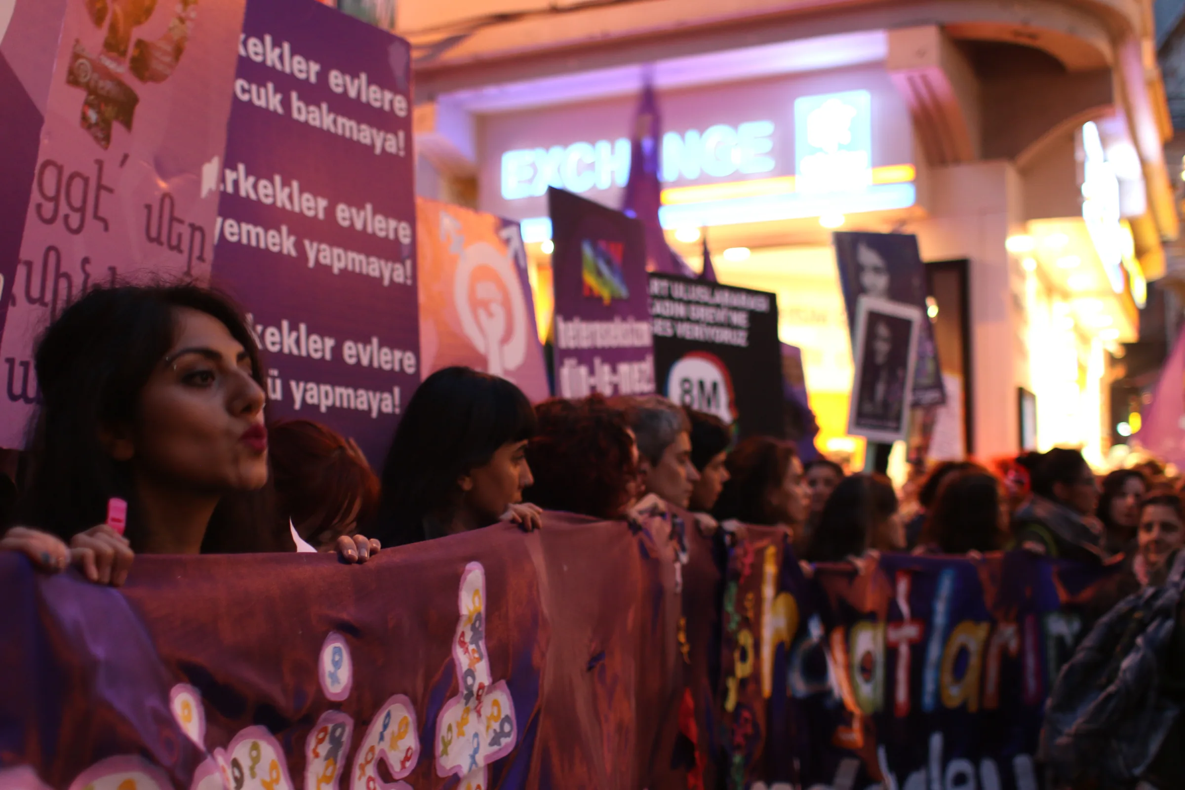 8 Mart Feminist Gece Yürüyüşü / 2017 / Foto: Switla İlchenko