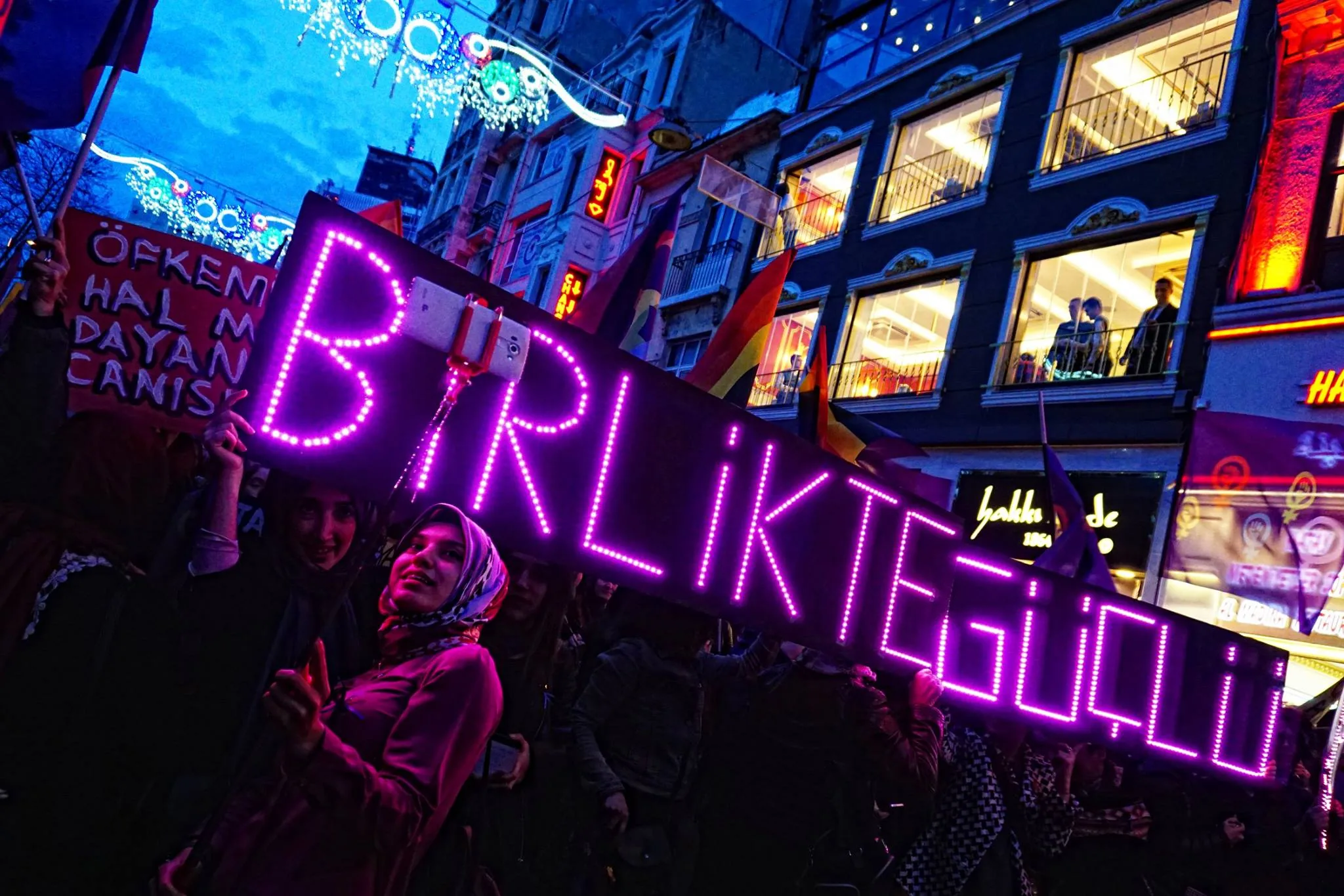 8 Mart Feminist Gece Yürüyüşü / 2017 / Foto: Şafak Tuzcu Hacoloğlu