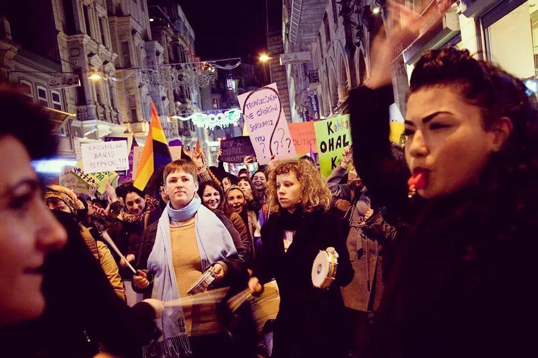 8 Mart Feminist Gece Yürüyüşü / 2017 / Foto: Meltem Ulusoy