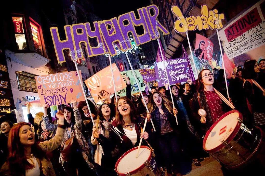 8 Mart Feminist Gece Yürüyüşü / 2017 / Foto: Meltem Ulusoy