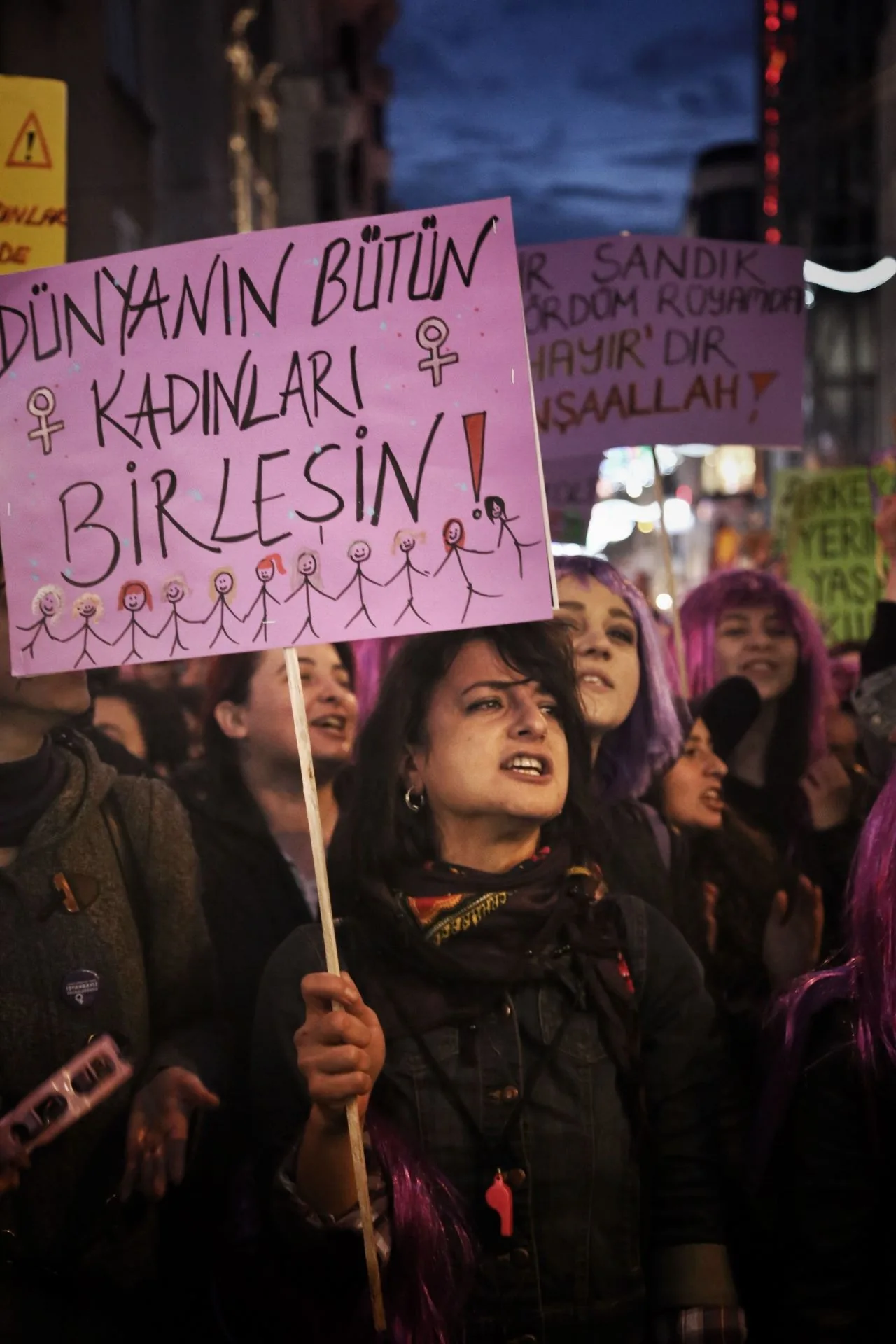 8 Mart Feminist Gece Yürüyüşü / 2017 / Foto: Damla Atak