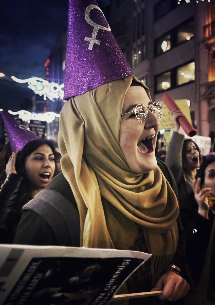 8 Mart Feminist Gece Yürüyüşü / 2017 / Foto: Damla Atak