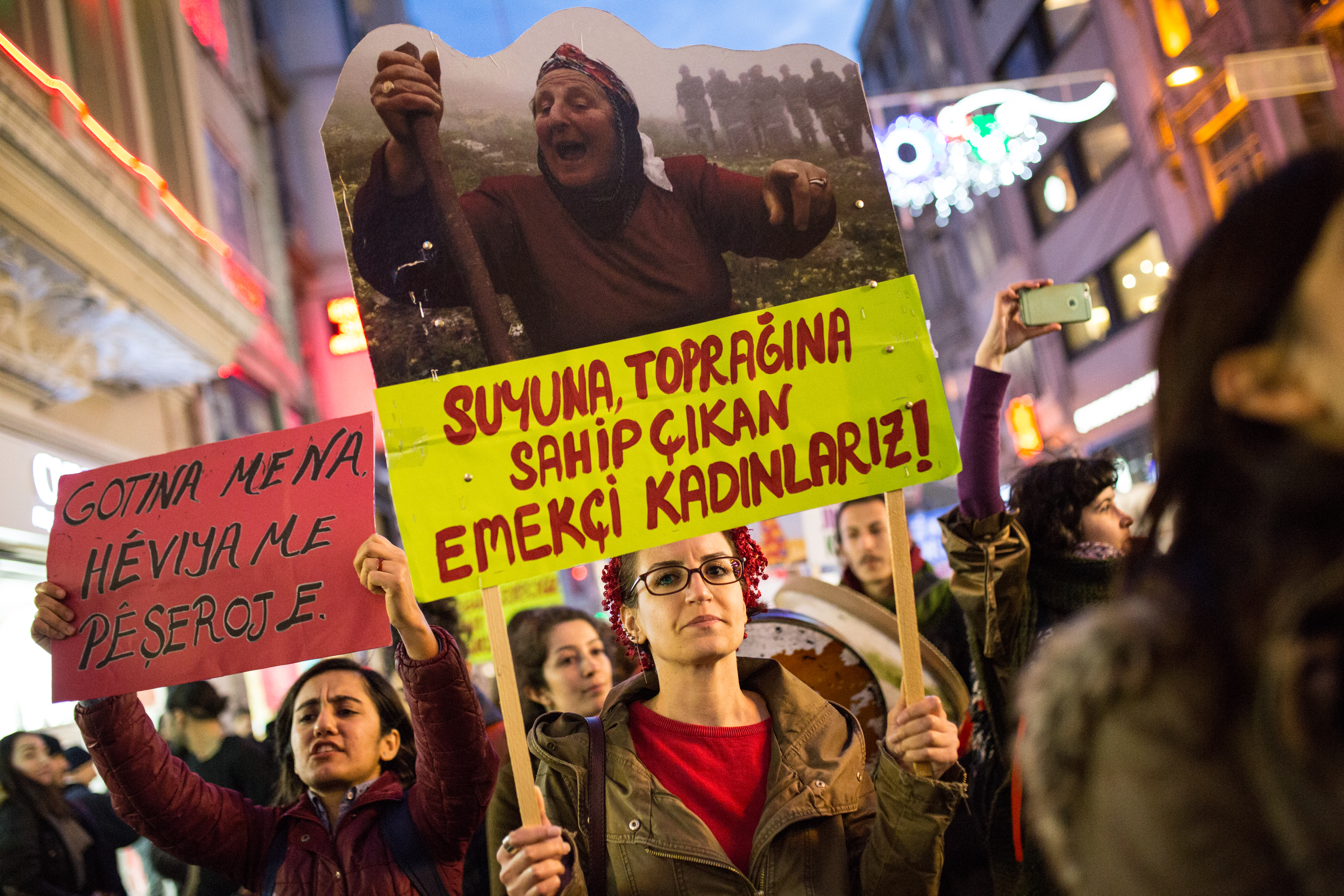 8 Mart Feminist Gece Yürüyüşü / 2017 / Foto: Cumhuriyet