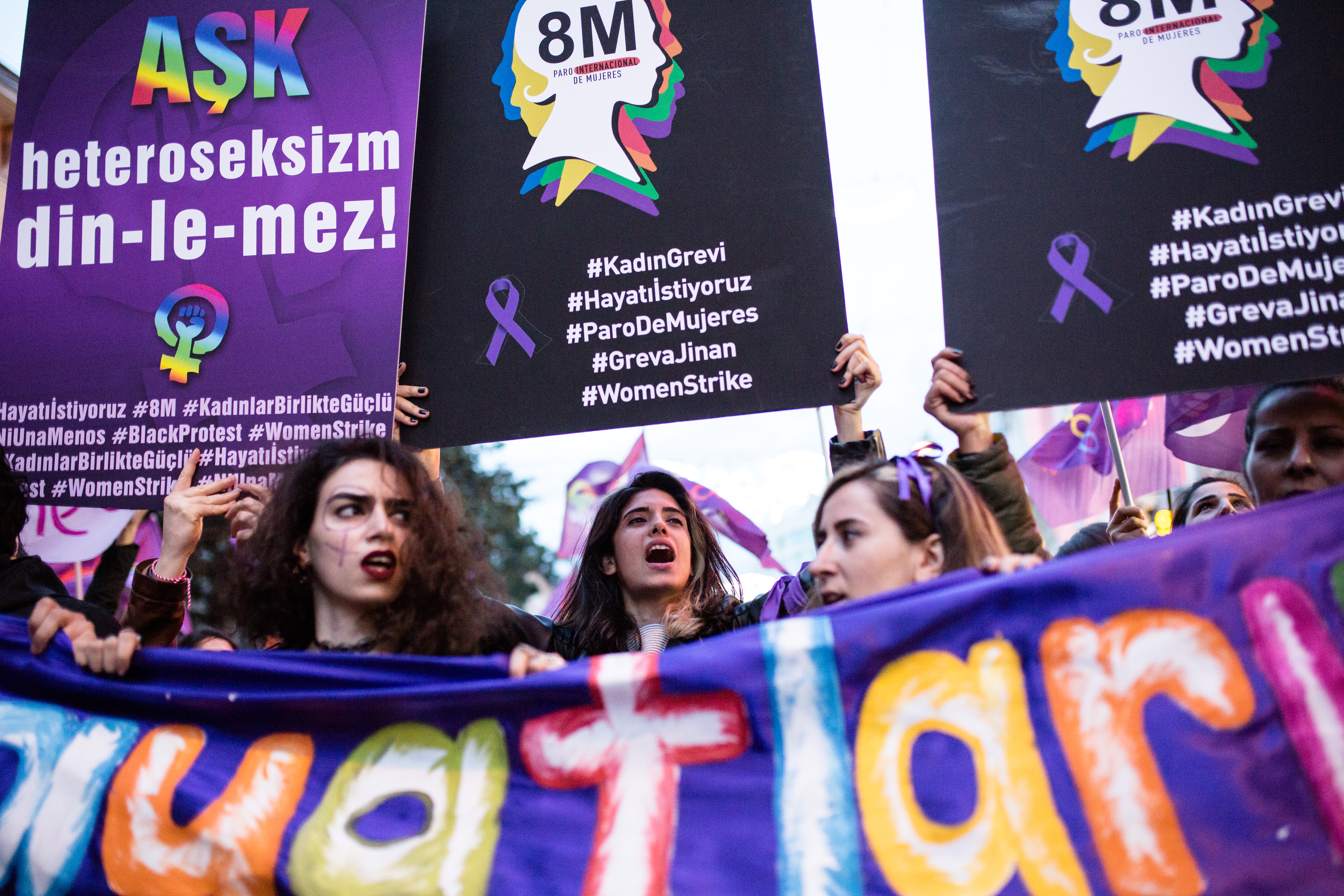 8 Mart Feminist Gece Yürüyüşü