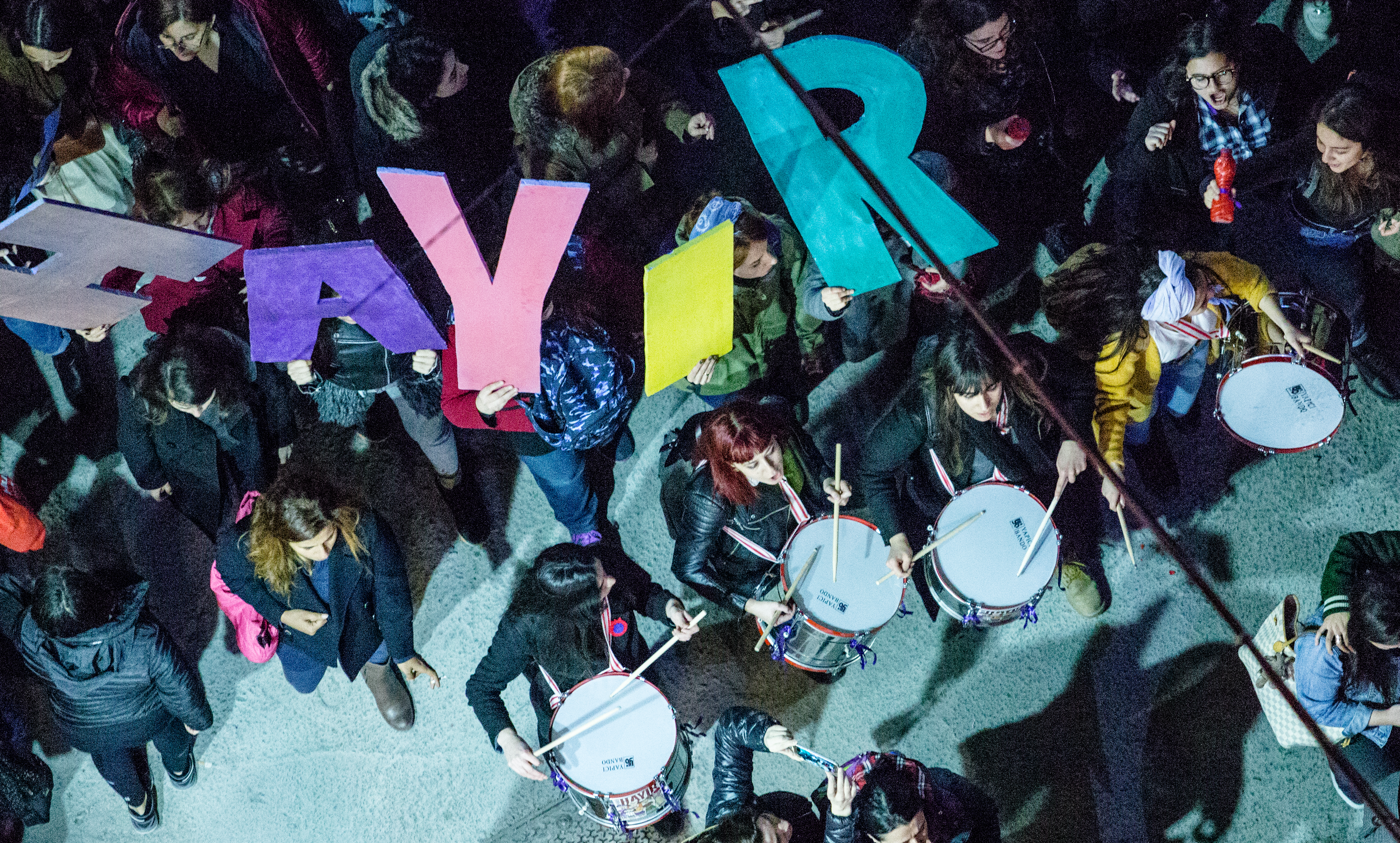 8 Mart Feminist Gece Yürüyüşü / 2017 / Foto: Cumhuriyet