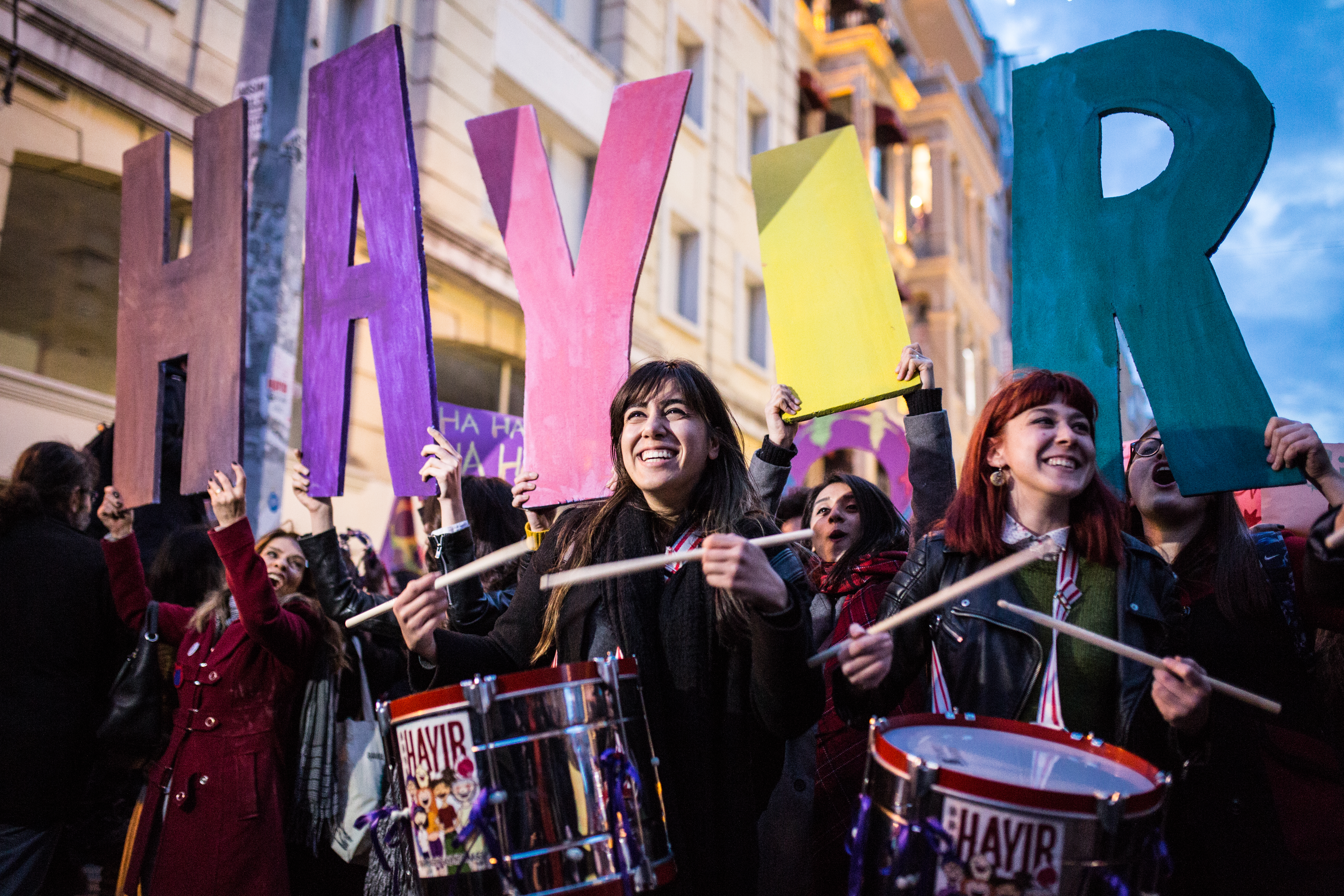 8 Mart Feminist Gece Yürüyüşü / 2017 / Foto: Cumhuriyet