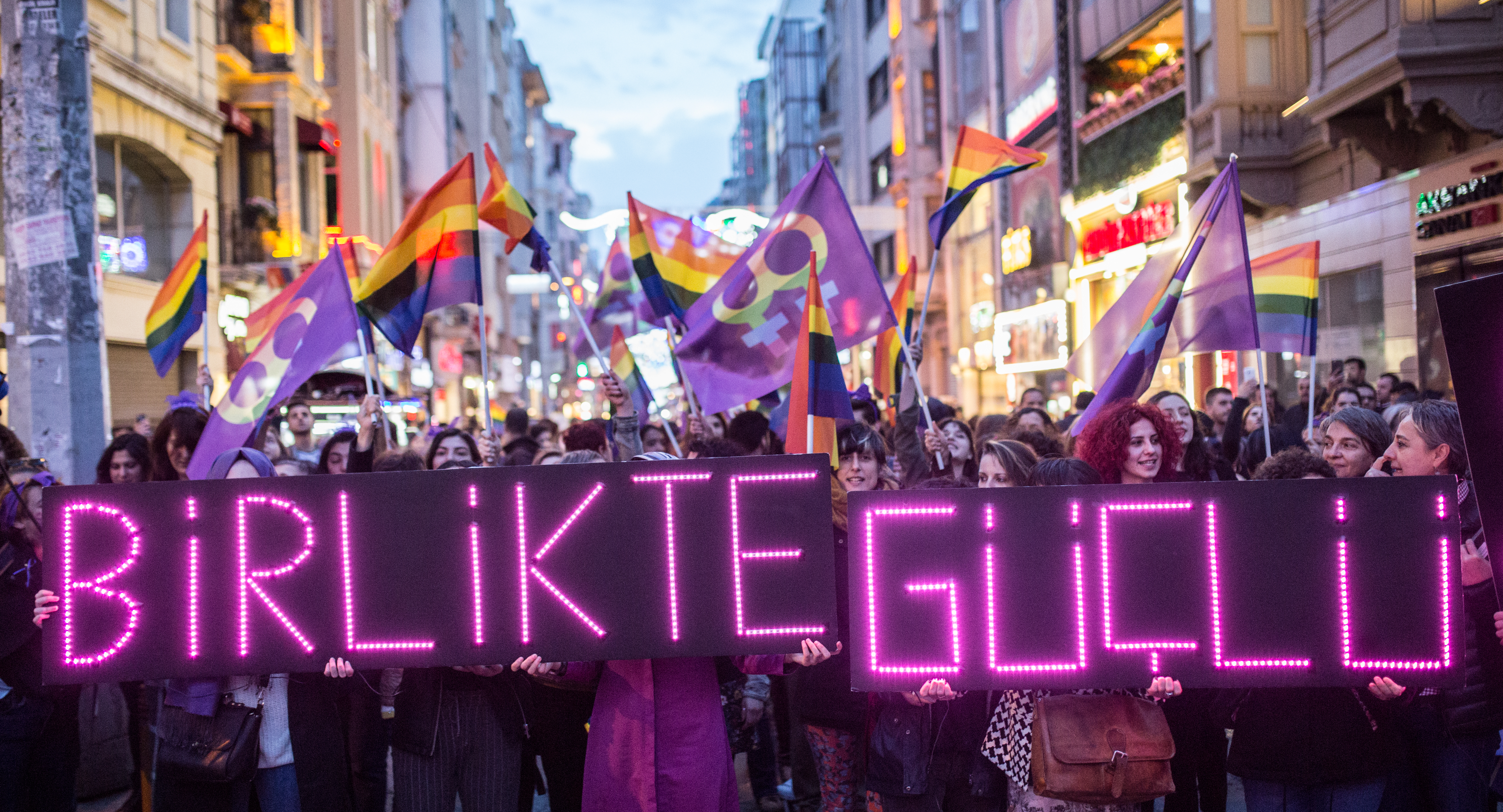 8 Mart Feminist Gece Yürüyüşü / 2017 / Foto: Cumhuriyet