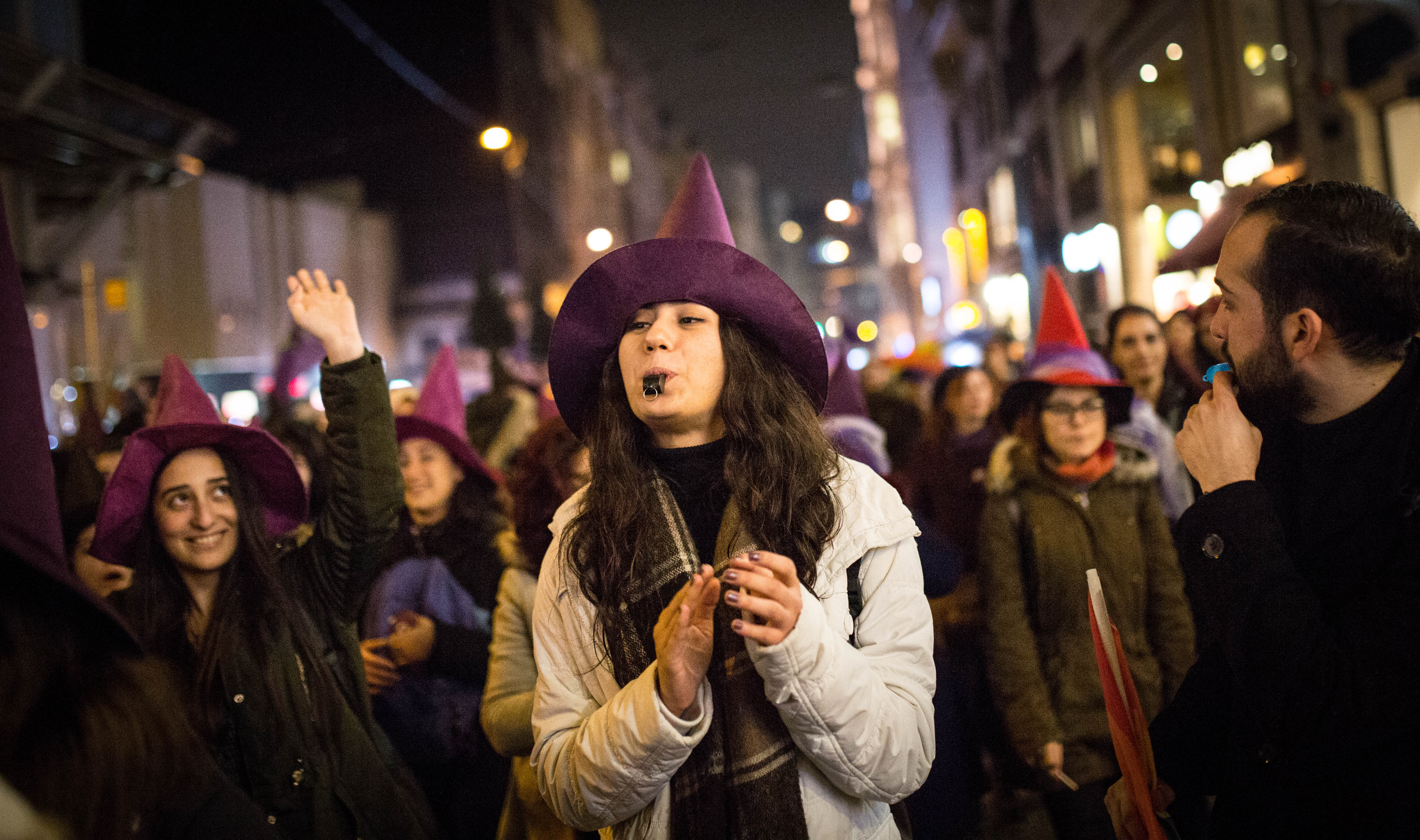 8 Mart Feminist Gece Yürüyüşü / 2018 / Foto: Cumhuriyet Gazetesi