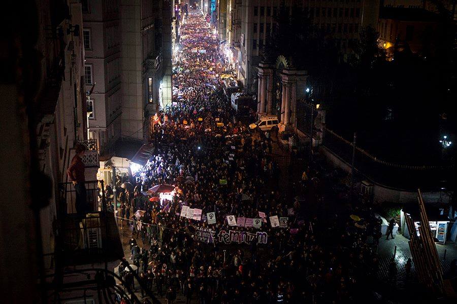 8 Mart Feminist Gece Yürüyüşü / 2018 / Foto: Bilinmiyor