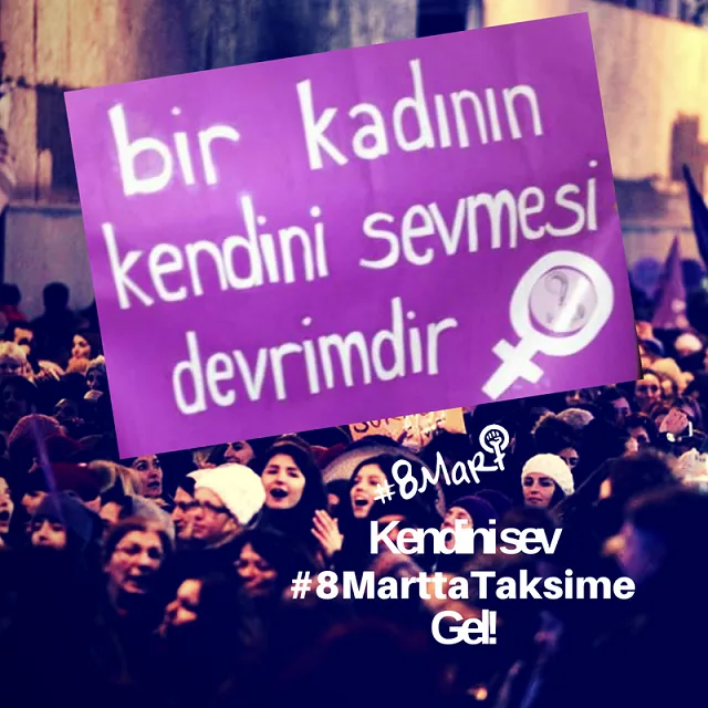 8 Mart Feminist Gece Yürüyüşü / 2018 / Sosyal medya eylemi