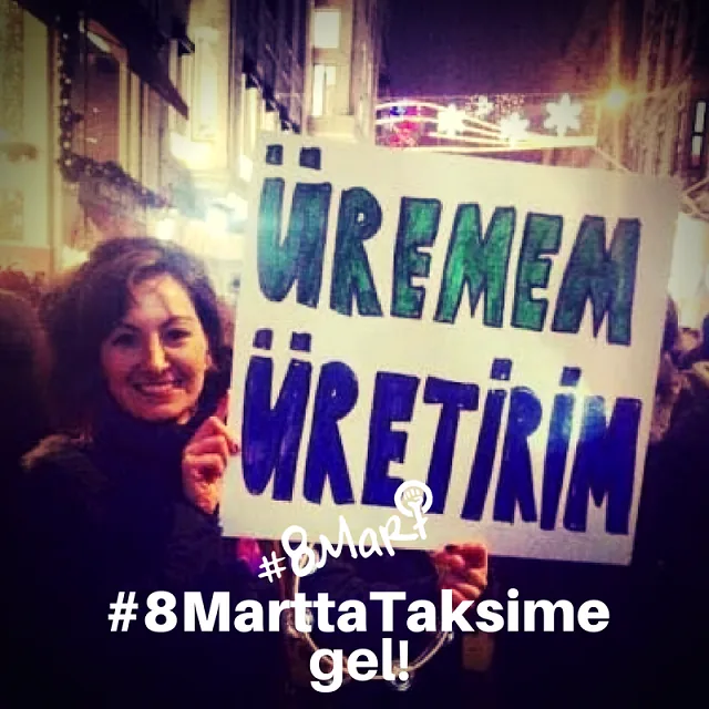 8 Mart Feminist Gece Yürüyüşü / 2018 / Sosyal medya eylemi