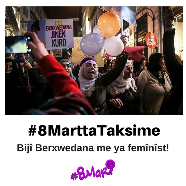 March 8 Feminist Night March / 2018 / Sosyal medya eylemi