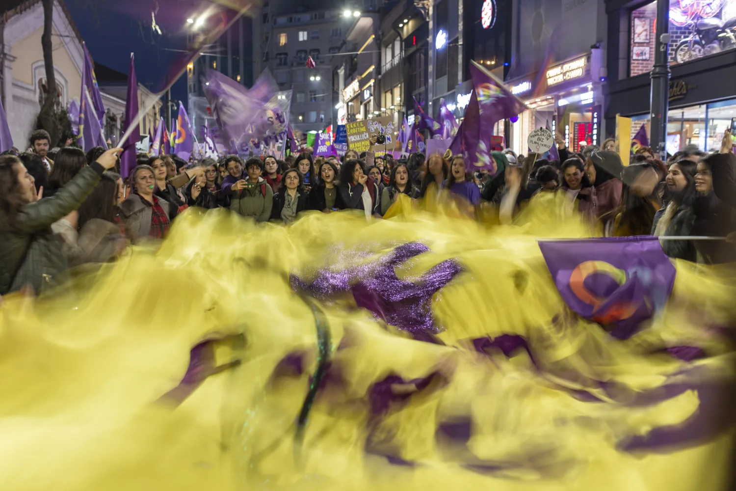 8 Mart Feminist Gece Yürüyüşü / 2019 / Foto: Şener Yılmaz Aslan