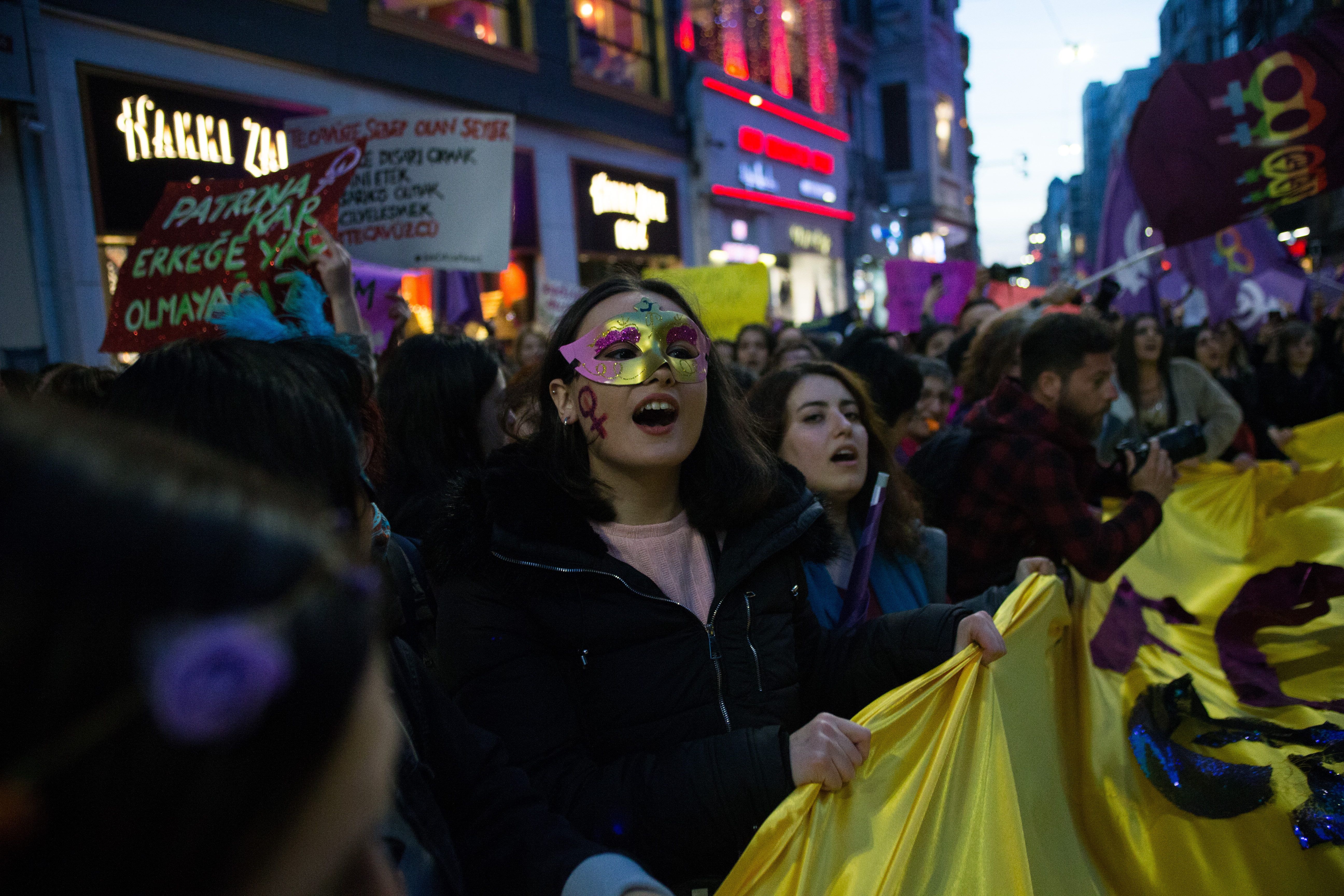 8 Mart Feminist Gece Yürüyüşü / 2019 / Foto: Cumhuriyet