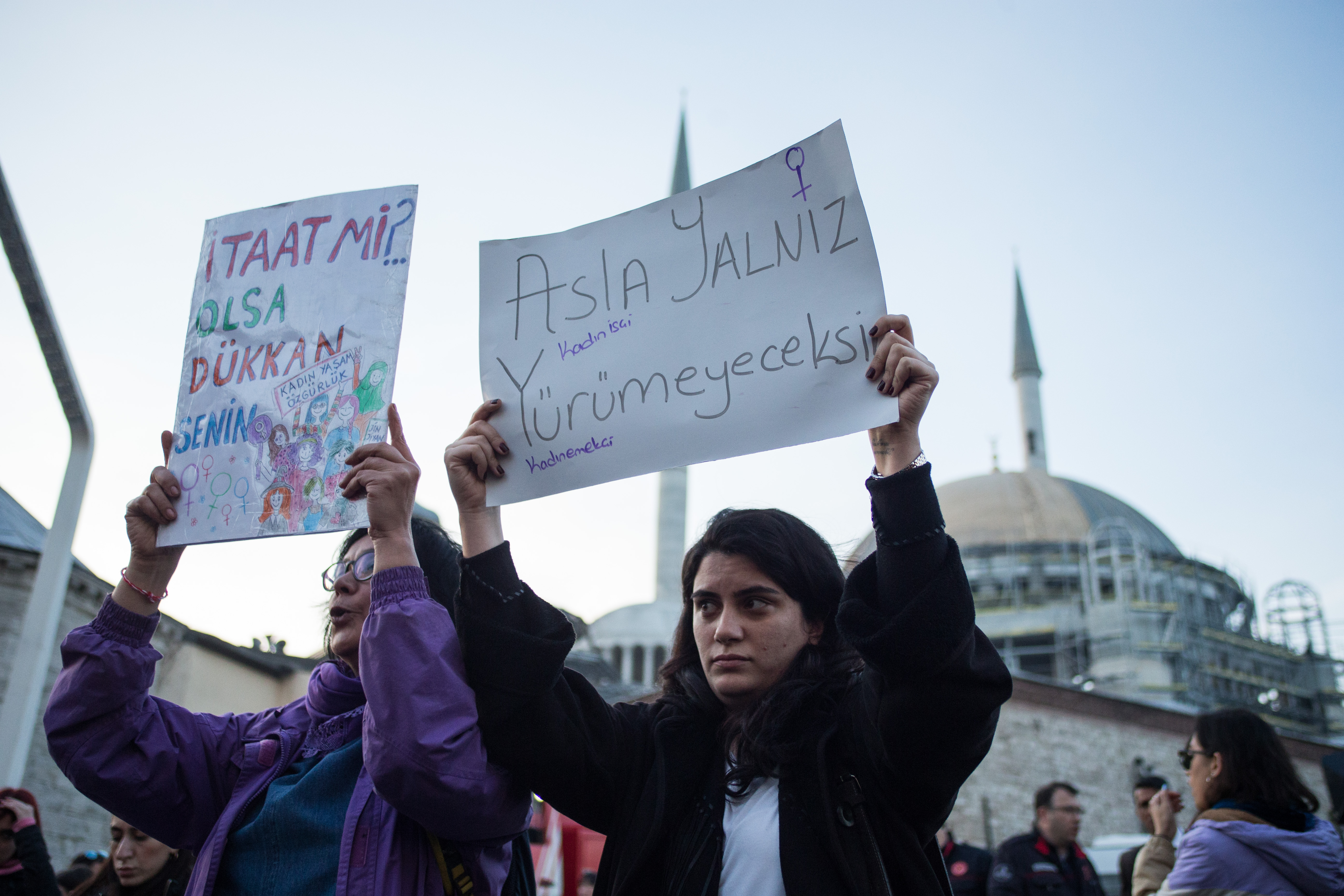 8 Mart Feminist Gece Yürüyüşü / 2019 / Foto: Cumhuriyet