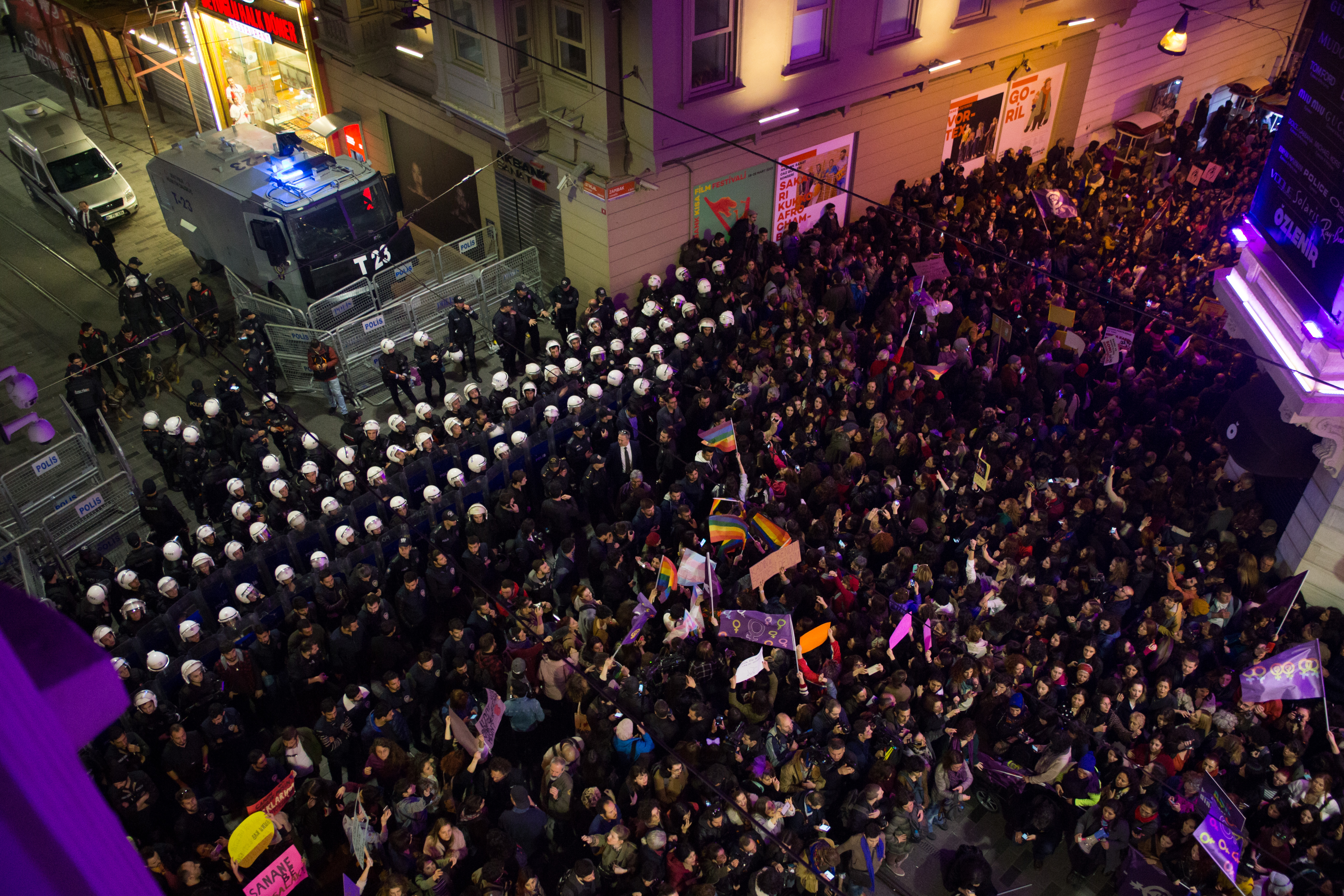 8 Mart Feminist Gece Yürüyüşü / 2019 / Foto: Cumhuriyet
