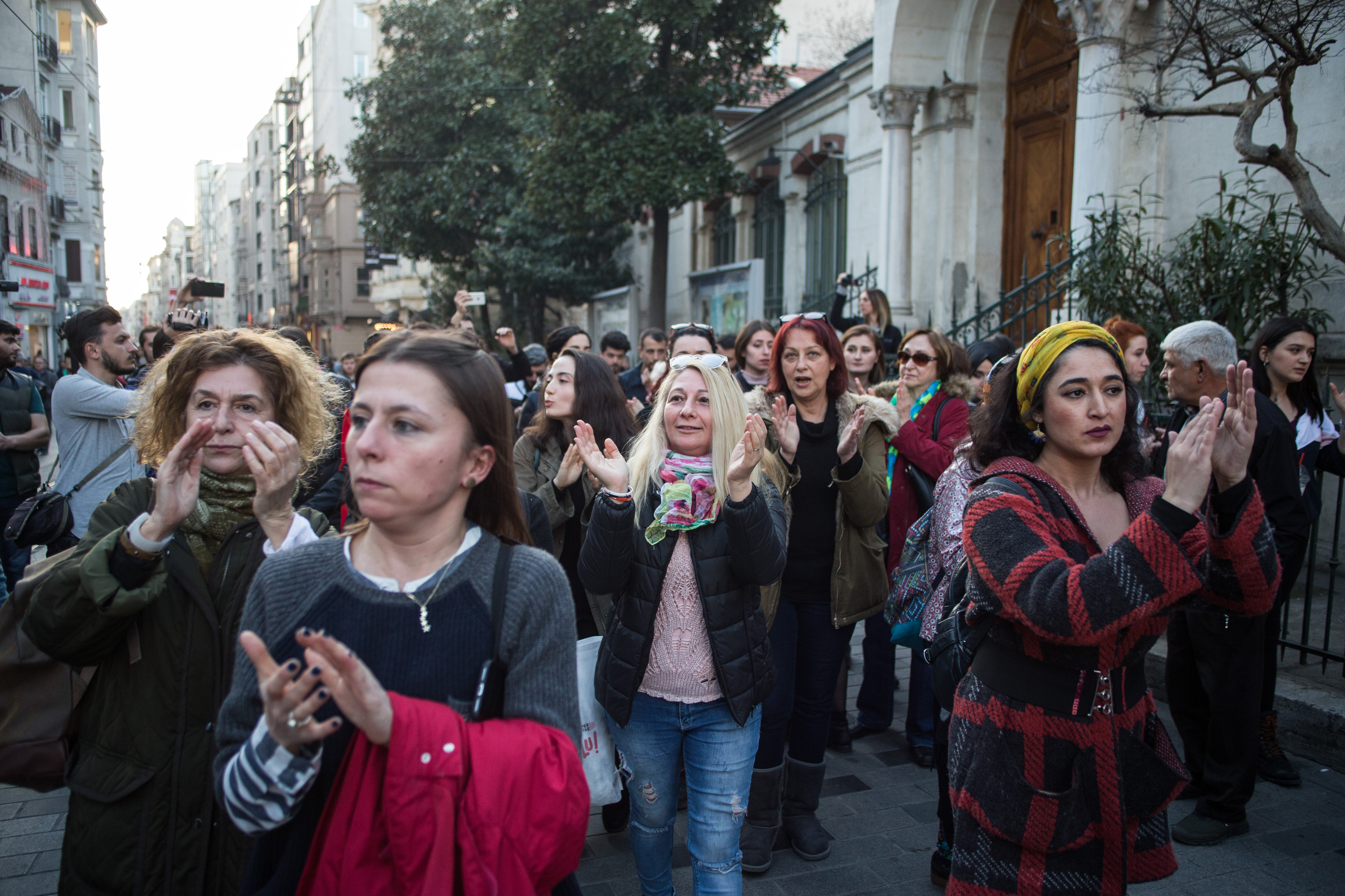 8 Mart Feminist Gece Yürüyüşü / 2019 / Foto: Cumhuriyet