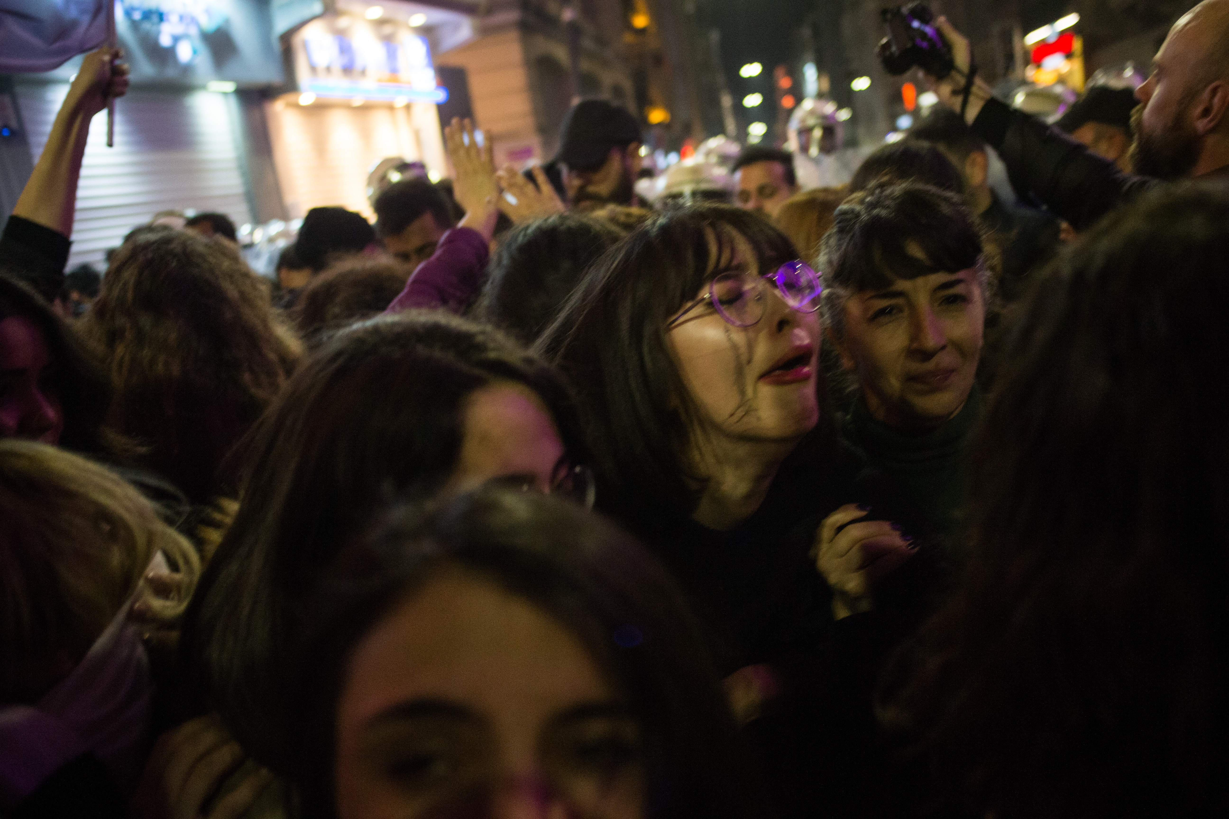 8 Mart Feminist Gece Yürüyüşü / 2019 / Foto: Cumhuriyet