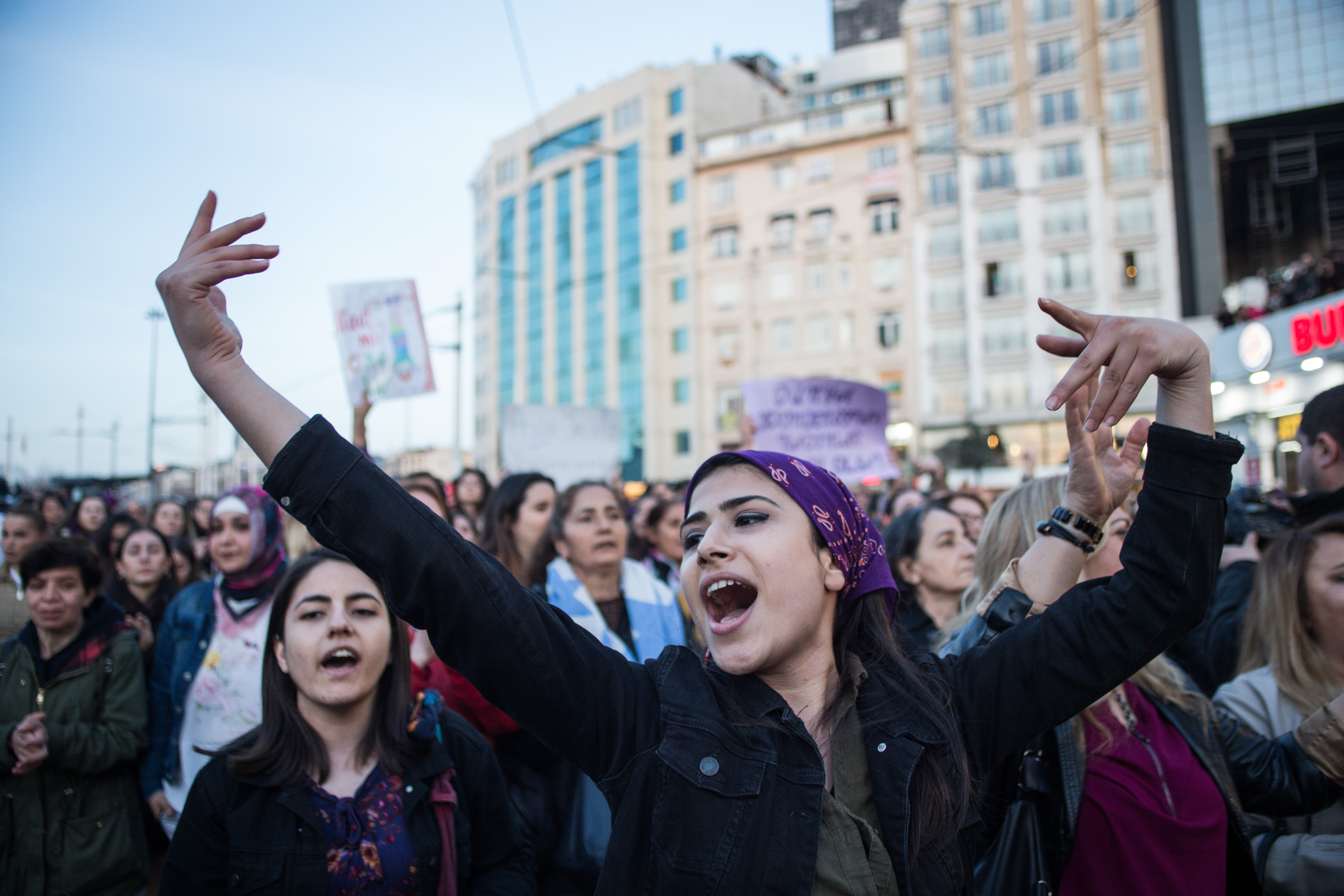 8 Mart Feminist Gece Yürüyüşü / 2019 / Foto: Cumhuriyet