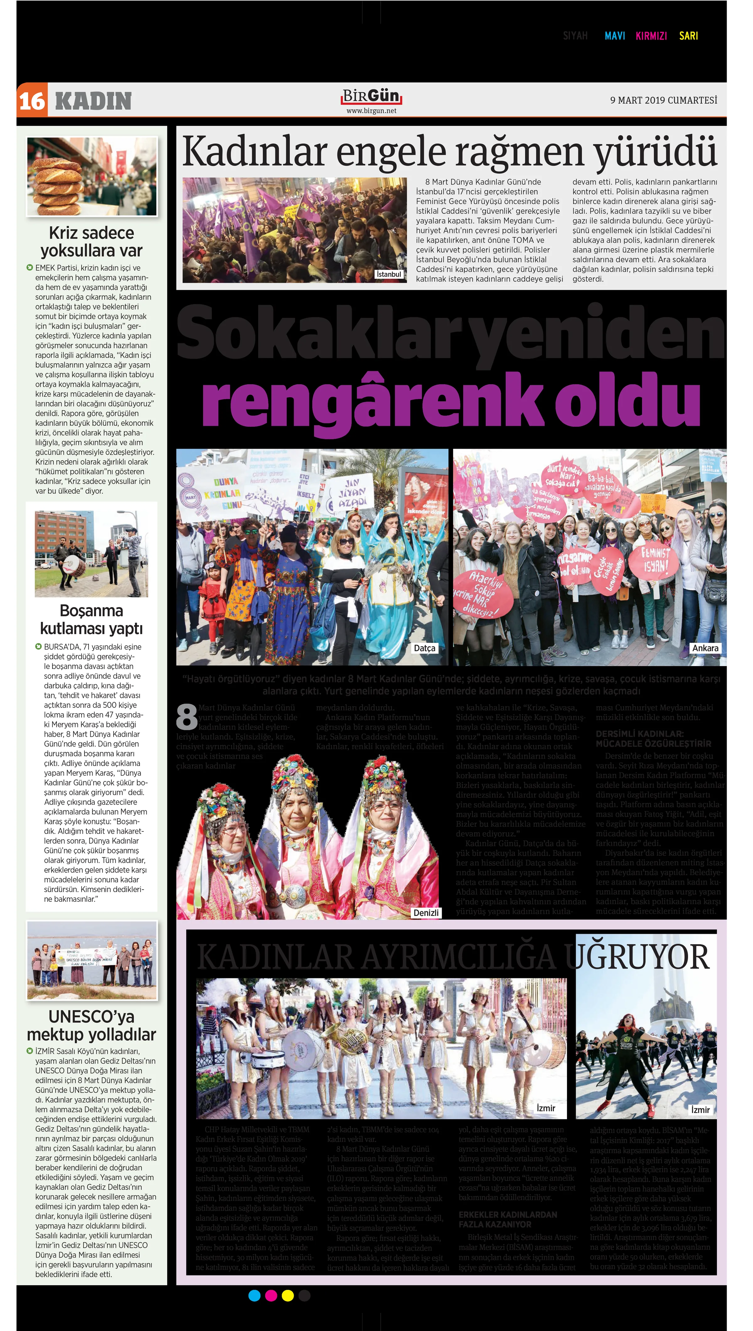 March 8 Feminist Night March / 2019 / BirGün