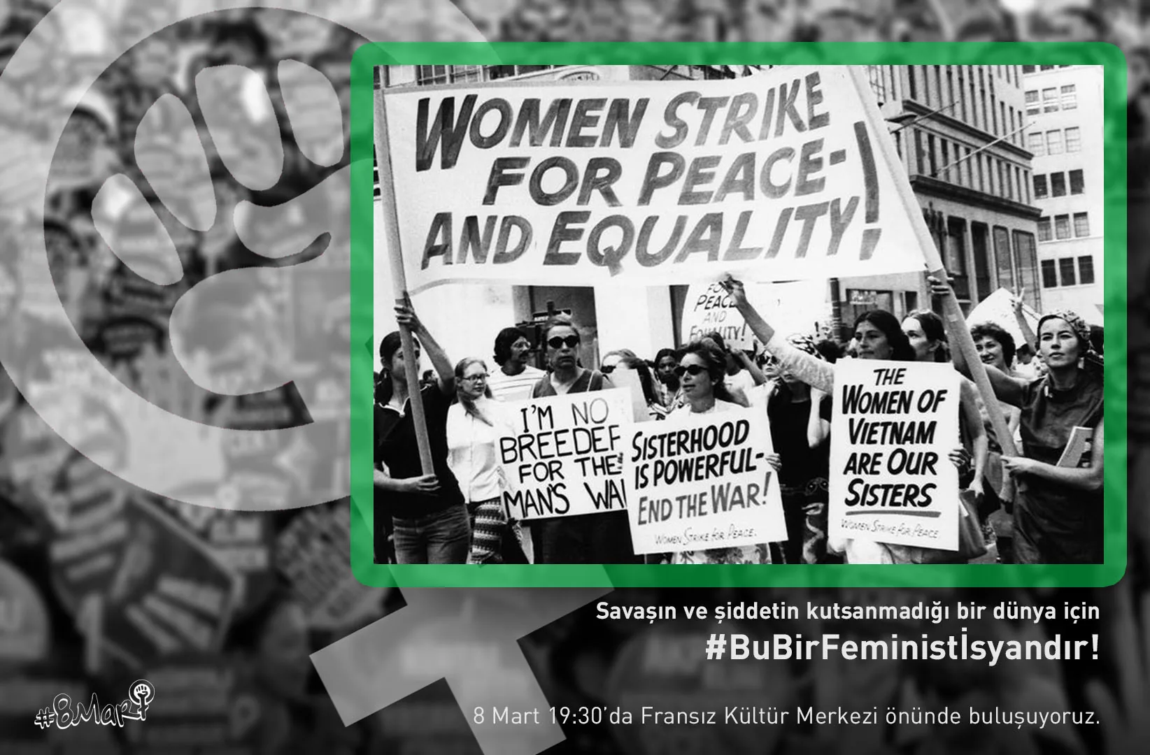 March 8 Feminist Night March / 2019 / Sosyal medya eylemi