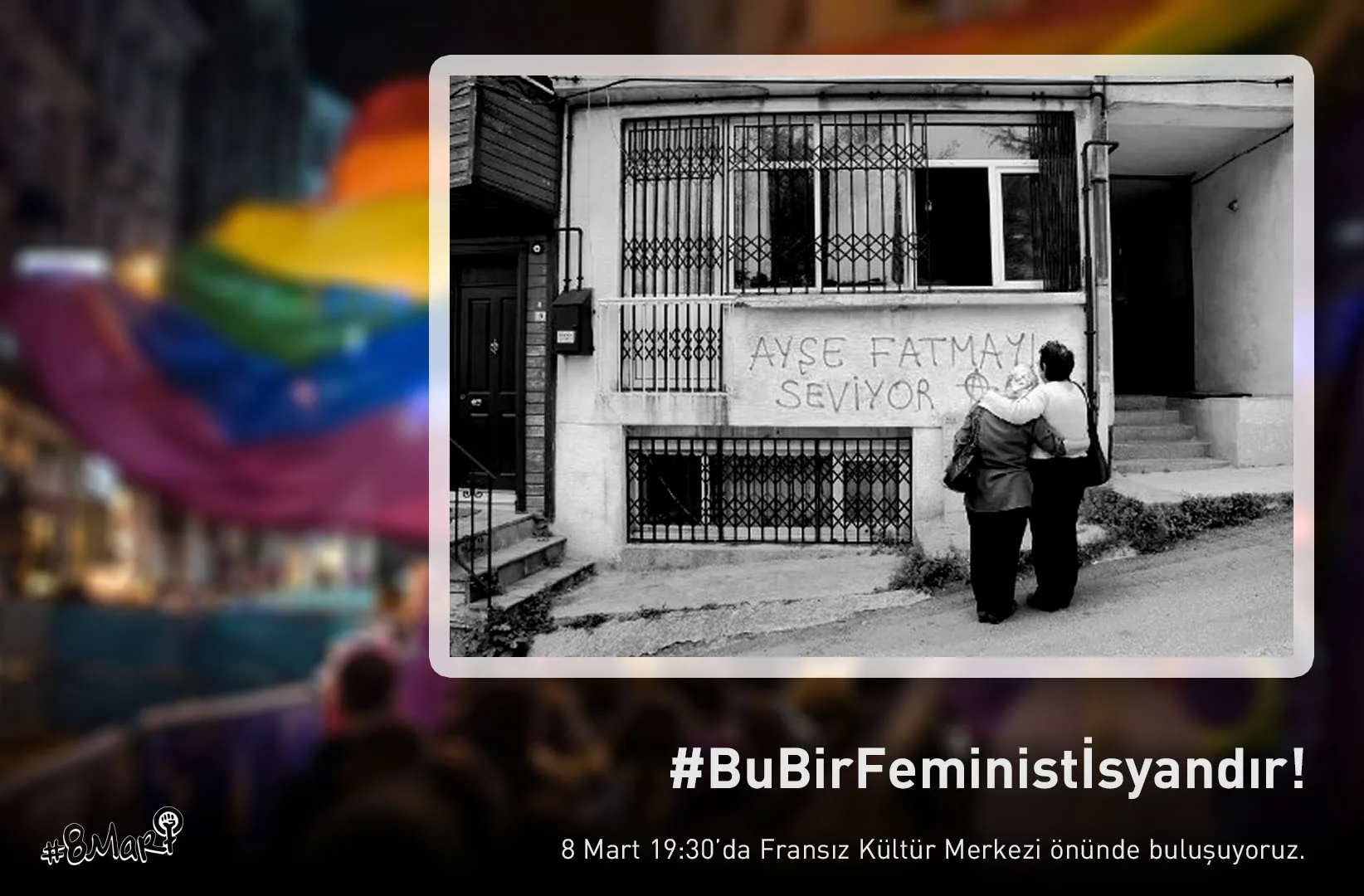 March 8 Feminist Night March / 2019 / Sosyal medya eylemi