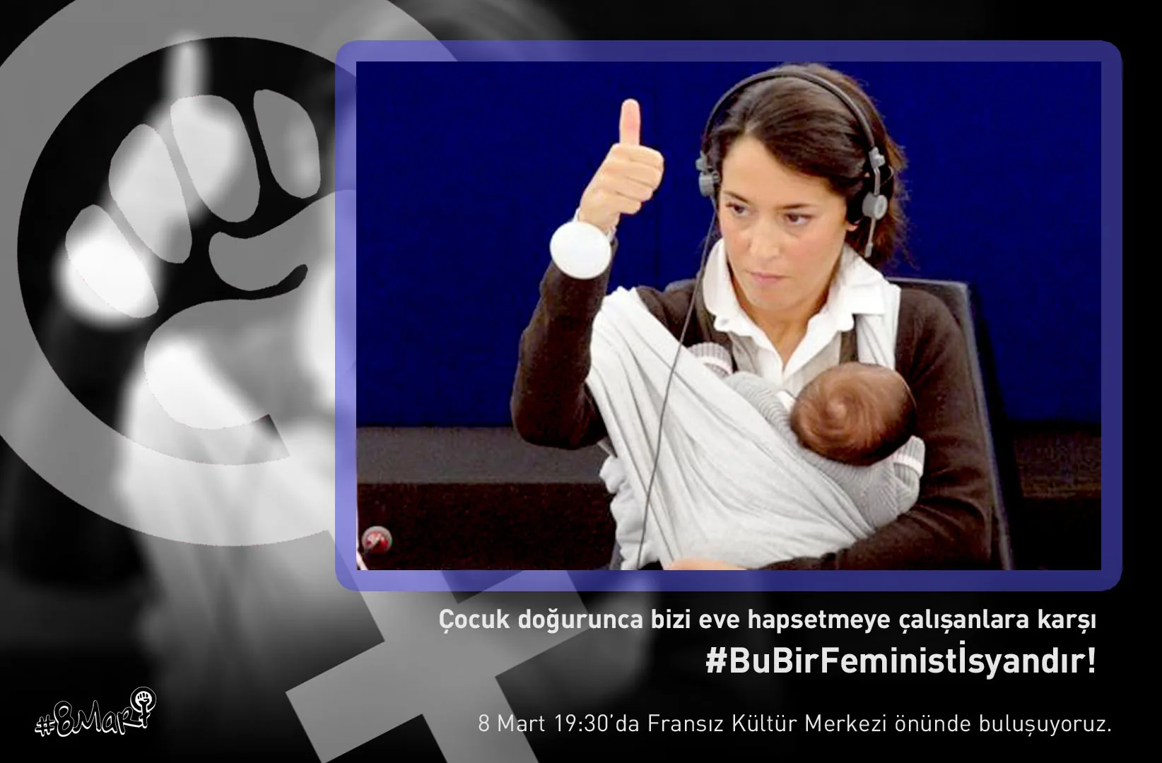 March 8 Feminist Night March / 2019 / Sosyal medya eylemi