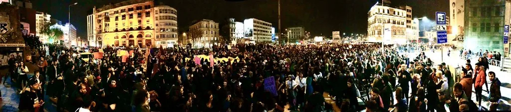 8 Mart Feminist Gece Yürüyüşü / 2020 / Foto: Fatih Pınar